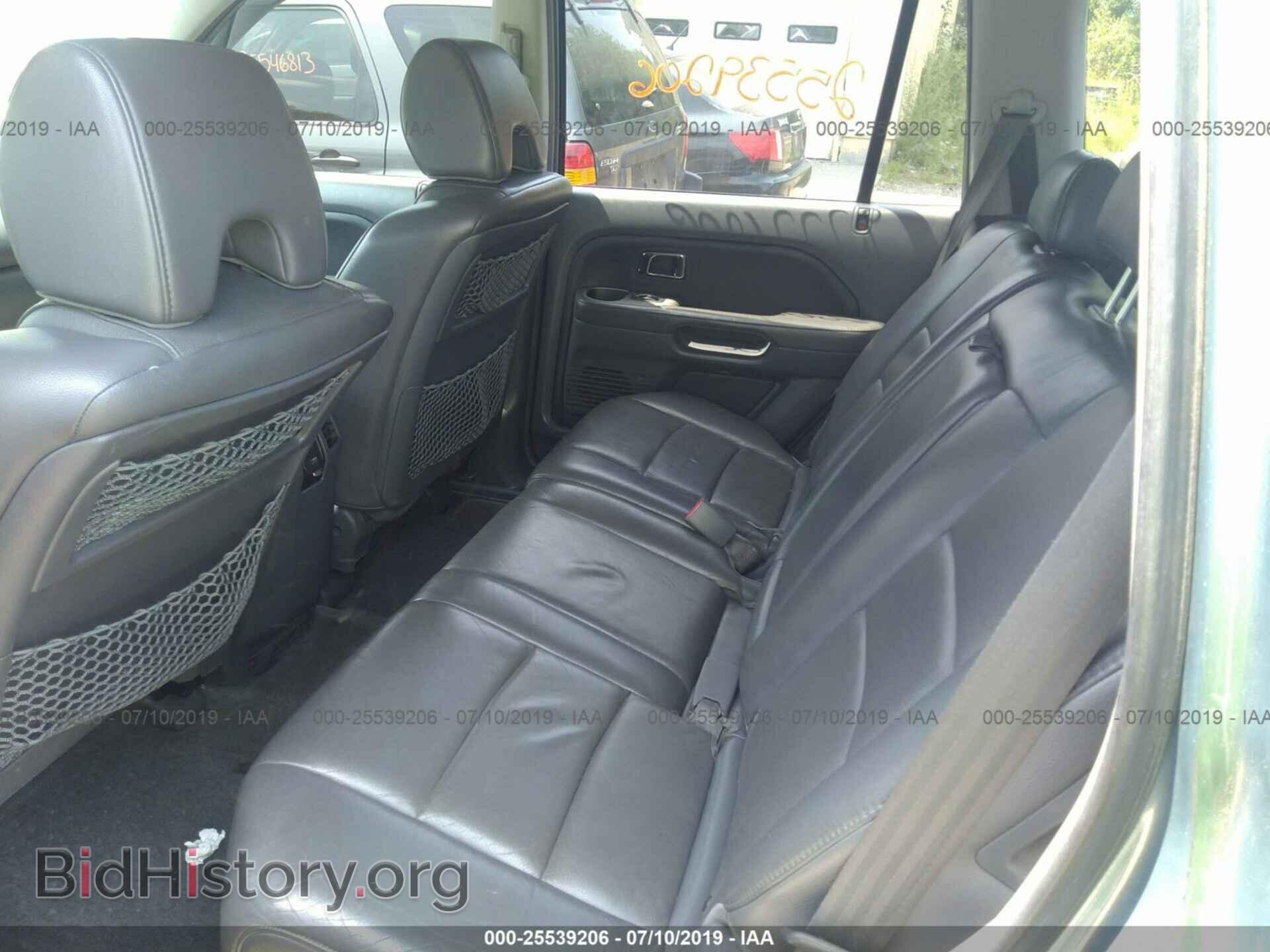 2006 HONDA PILOT - VIN: 2HKYF18556H507012 - Фото 8