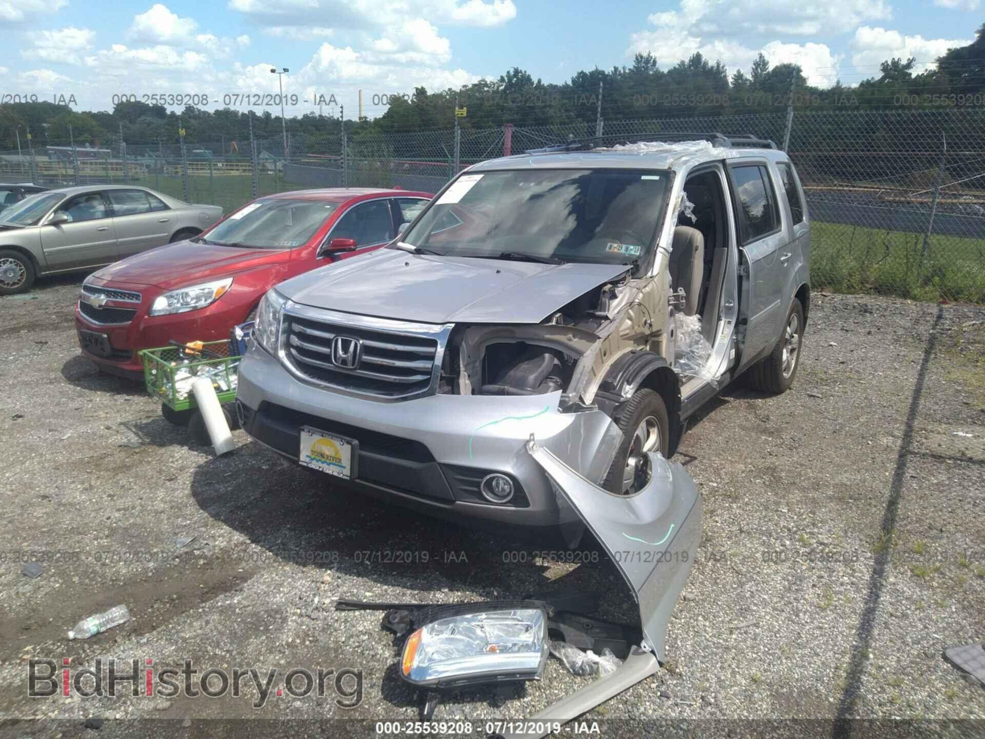 2014 HONDA PILOT - VIN: 5FNYF4H51EB022347 - Photo 2