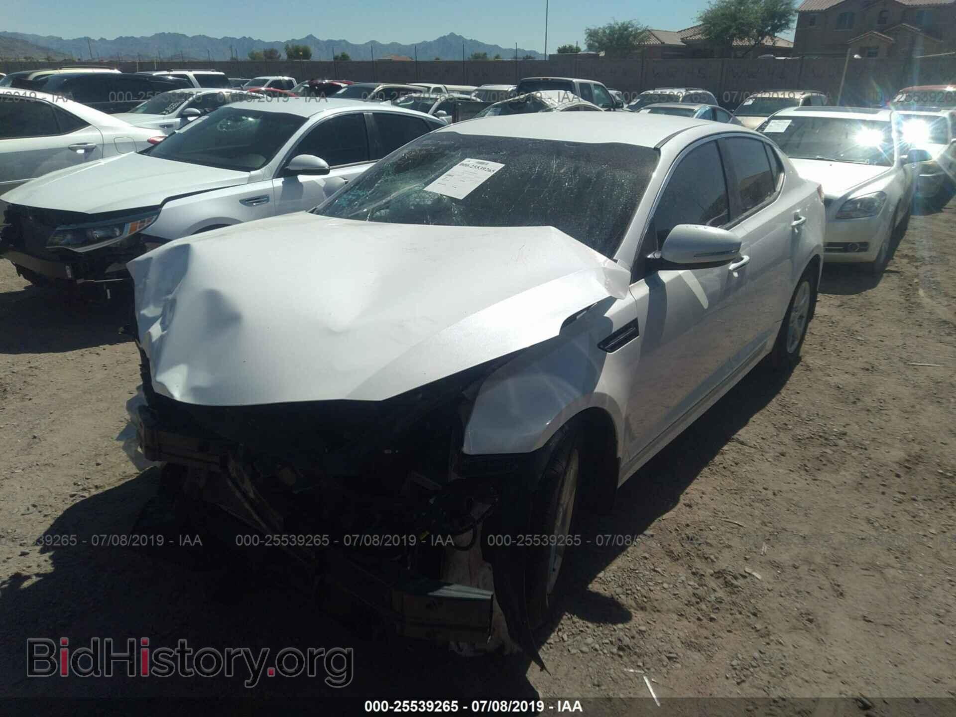 2014 KIA OPTIMA - VIN: KNAGM4A70E5452561 - Фото 2