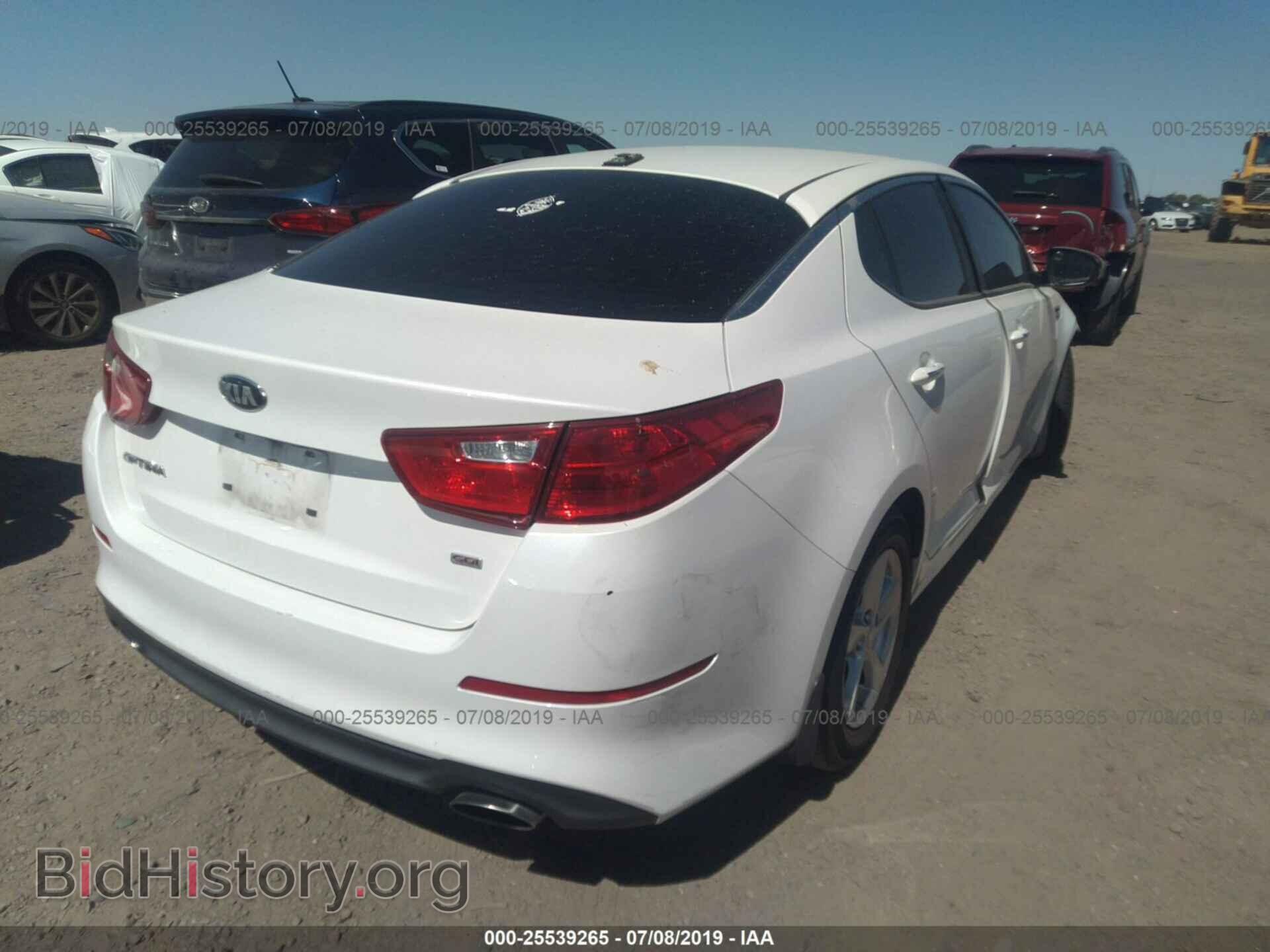 2014 KIA OPTIMA - VIN: KNAGM4A70E5452561 - Фото 4