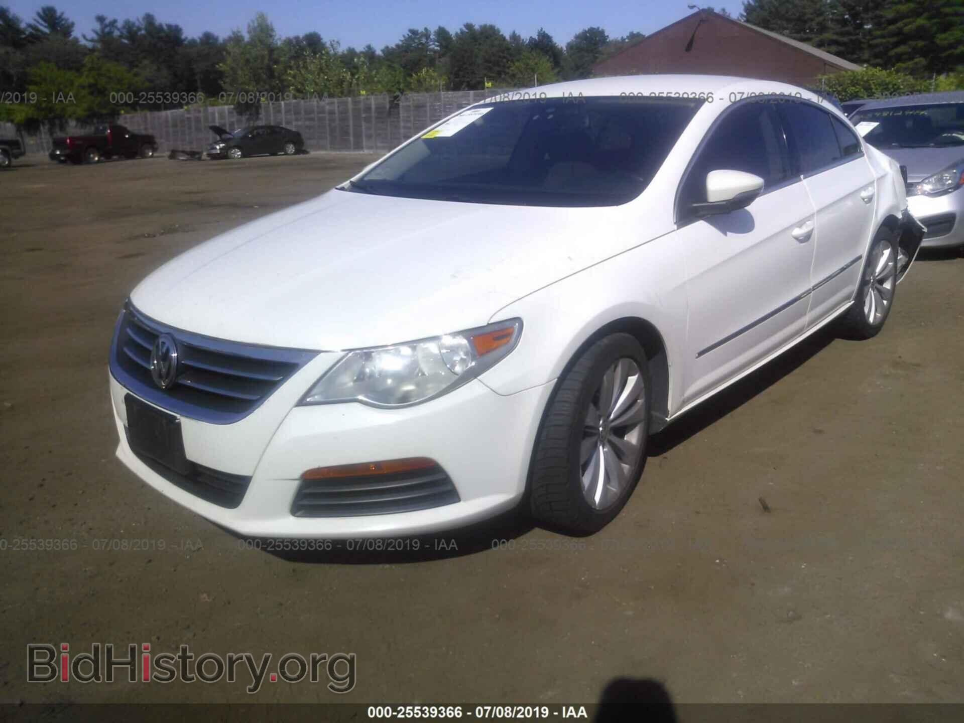 2012 VOLKSWAGEN CC - VIN: WVWMP7AN6CE528441 - Фото 2