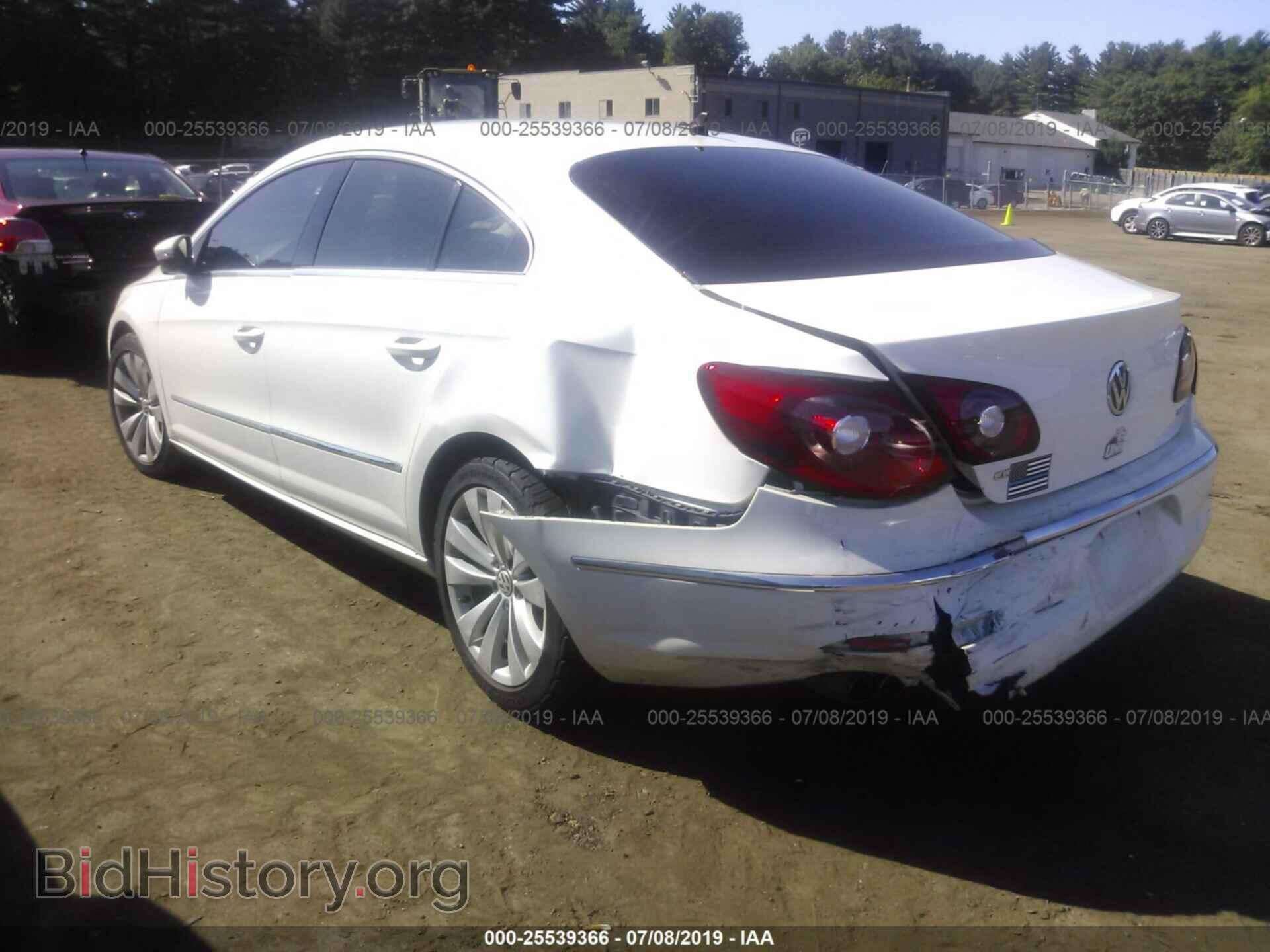 2012 VOLKSWAGEN CC - VIN: WVWMP7AN6CE528441 - Фото 3