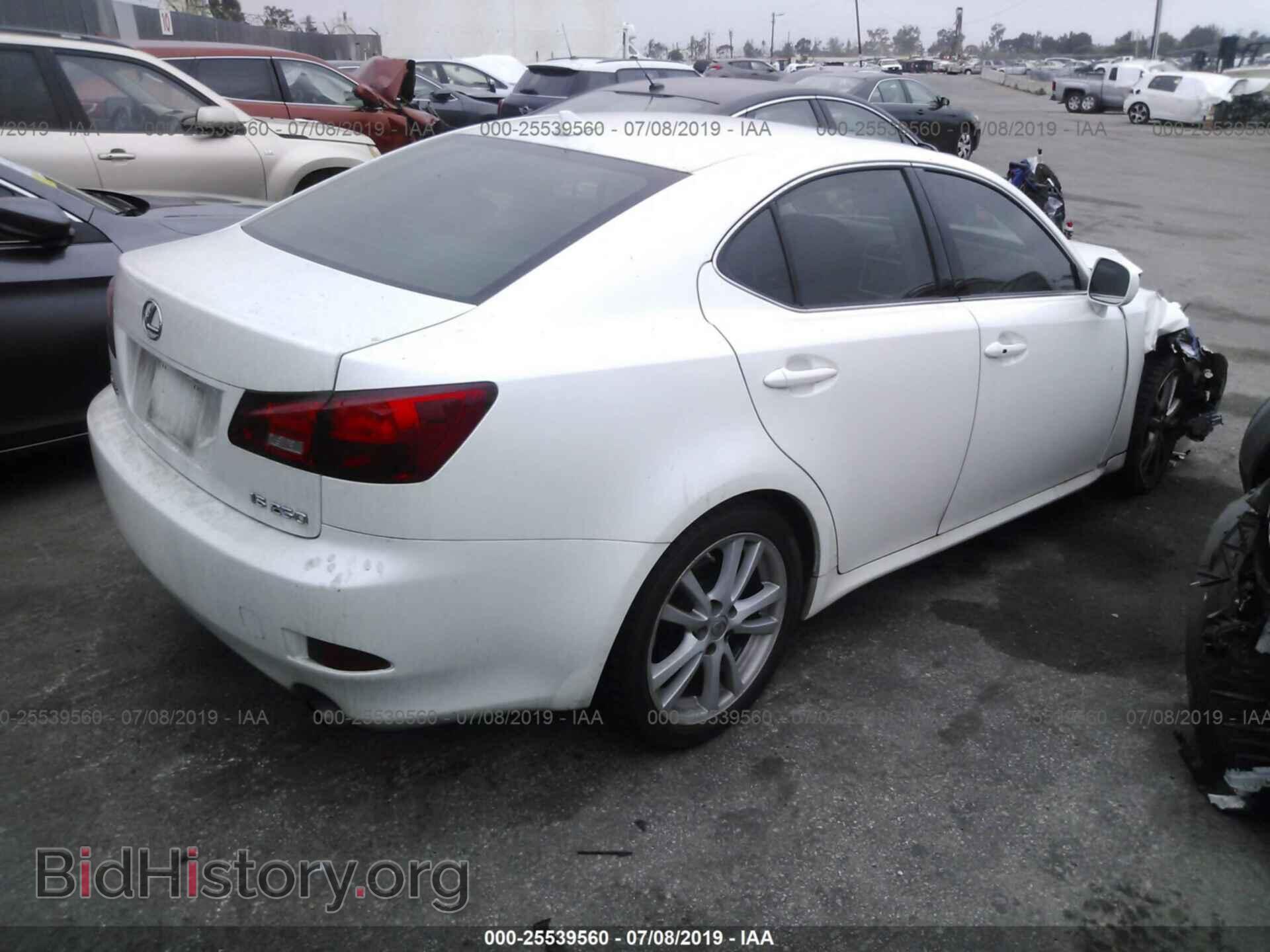 2007 LEXUS IS - VIN: JTHBK262572037369 - Photo 4