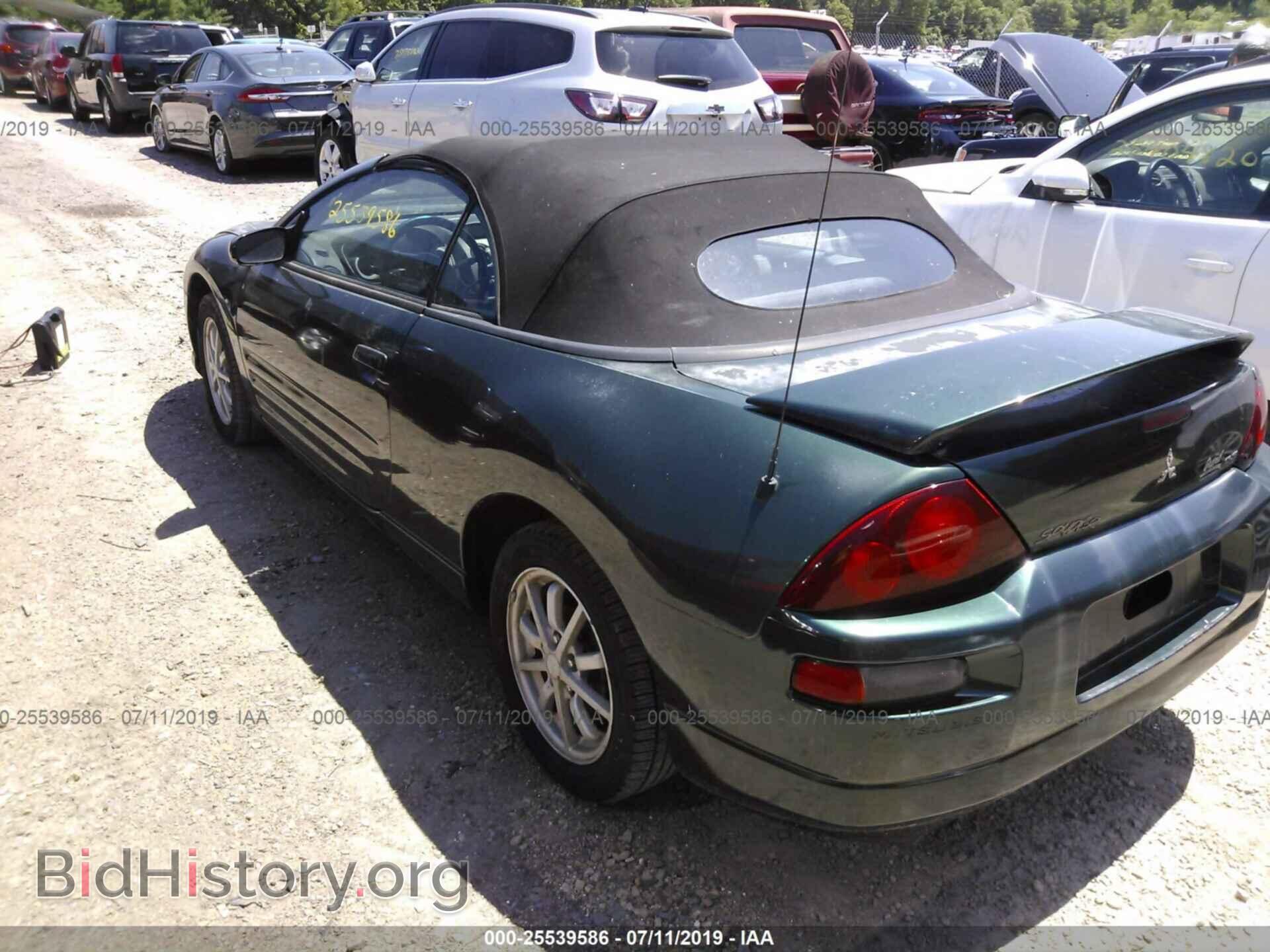 2001 MITSUBISHI ECLIPSE - VIN: 4A3AE45G11E079828 - Фото 3
