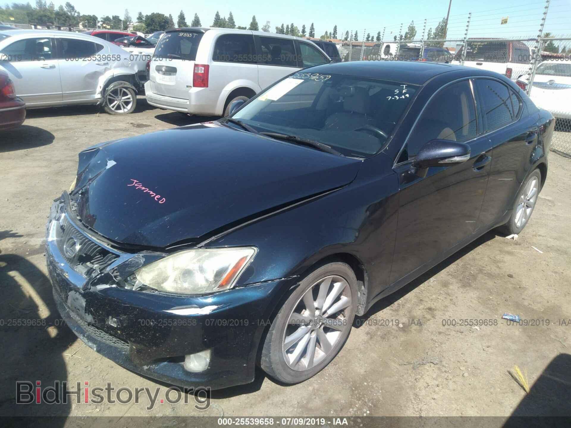 2010 LEXUS IS - VIN: JTHBF5C22A5127966 - Фото 2