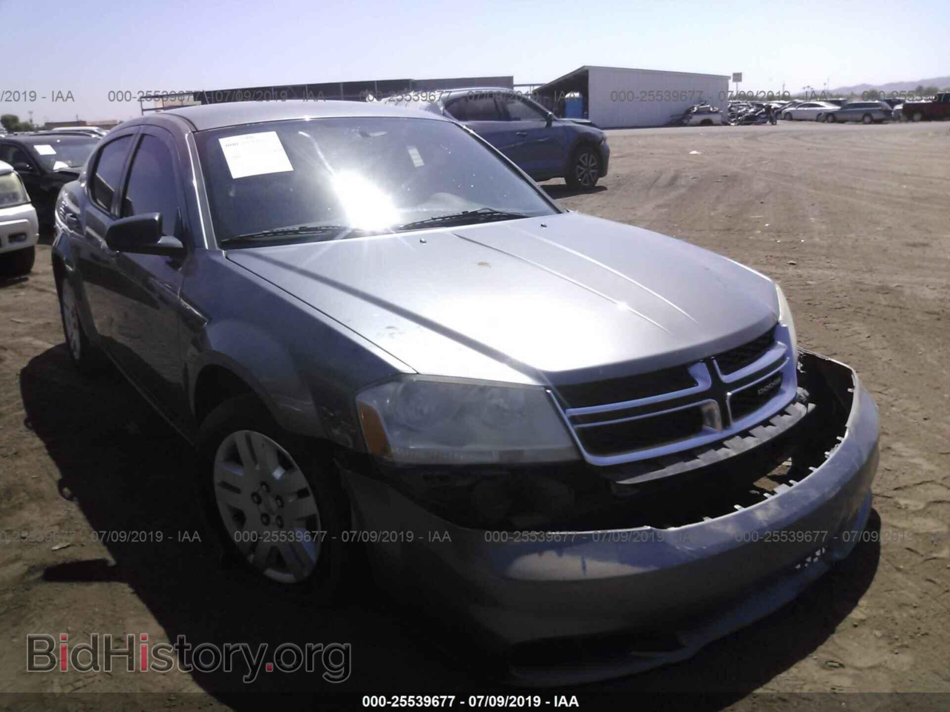 Photo 1C3CDZAB2DN548536 - DODGE AVENGER 2013