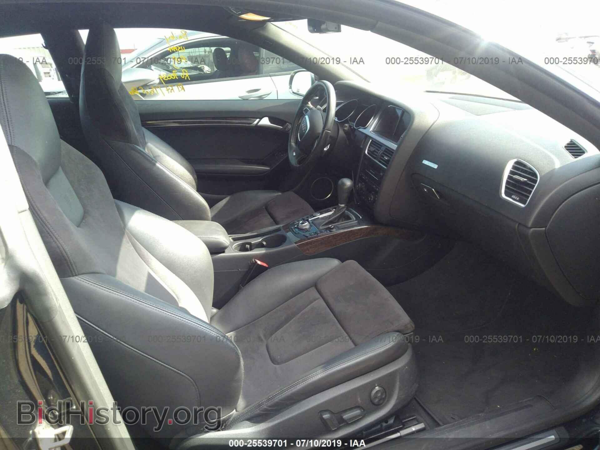 2012 AUDI S5 - VIN: WAUVVAFR8CA007728 - Фото 5