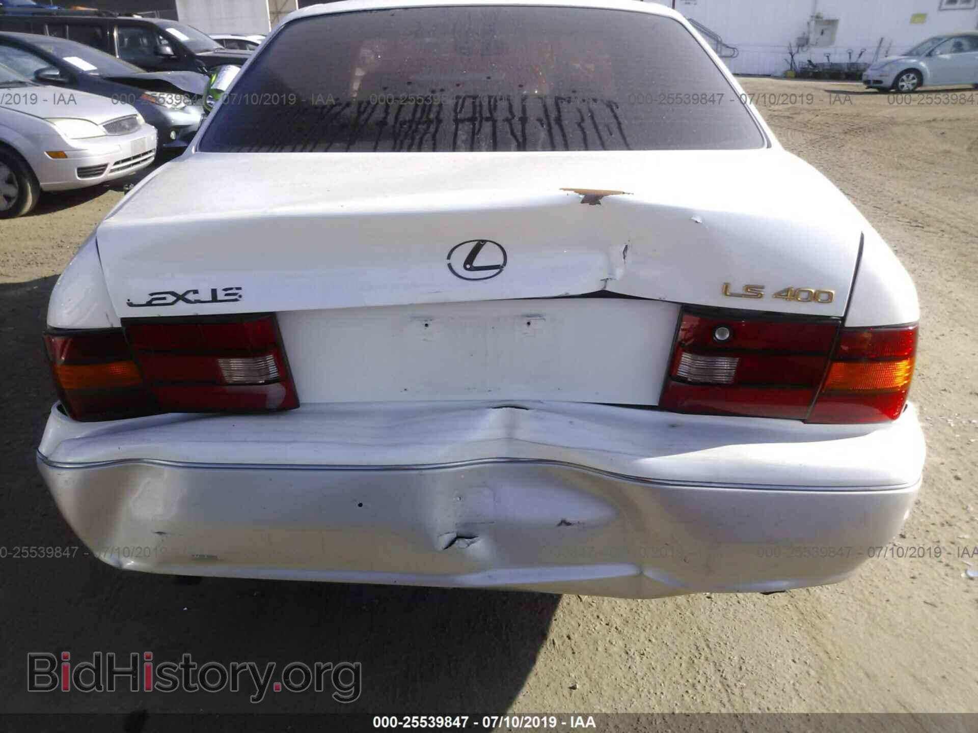 1996 LEXUS LS - VIN: JT8BH22F3T0062350 - Фото 6