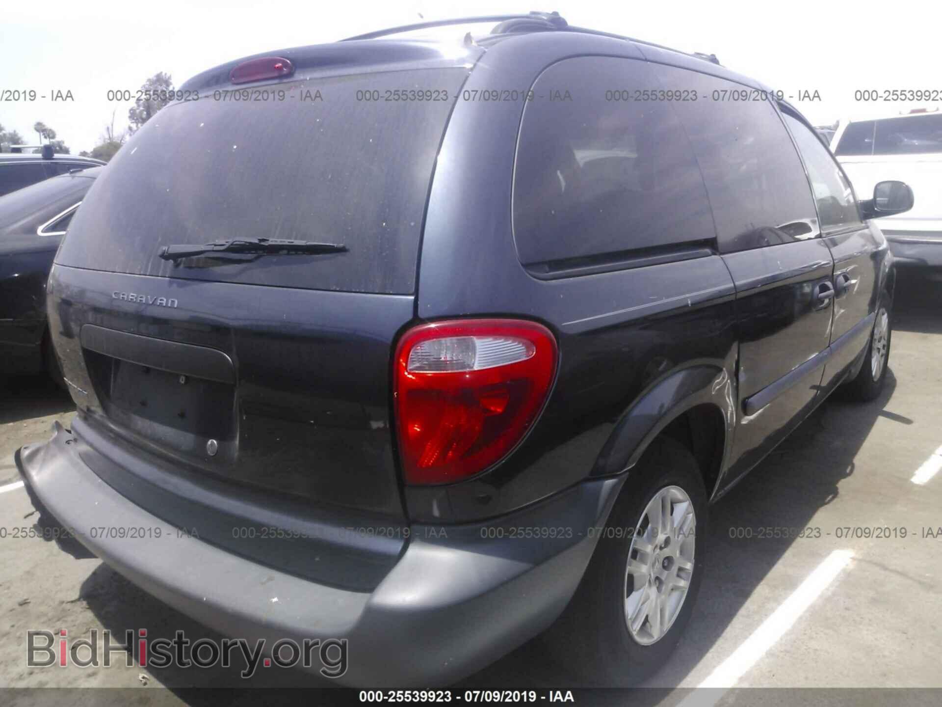 2007 DODGE CARAVAN - VIN: 1D4GP25R57B136039 - Фото 4