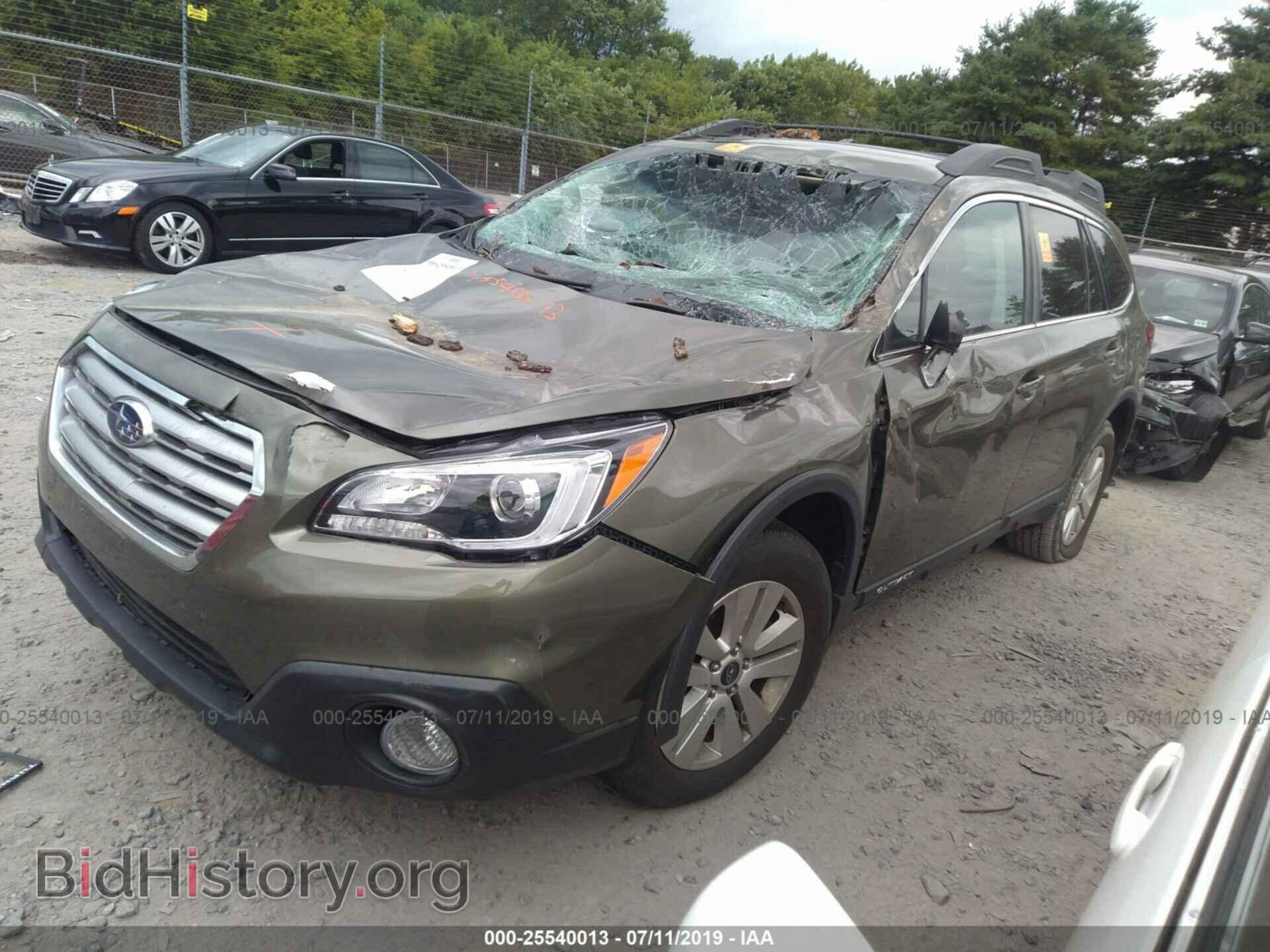 2017 SUBARU OUTBACK - VIN: 4S4BSADC8H3330908 - Фото 2