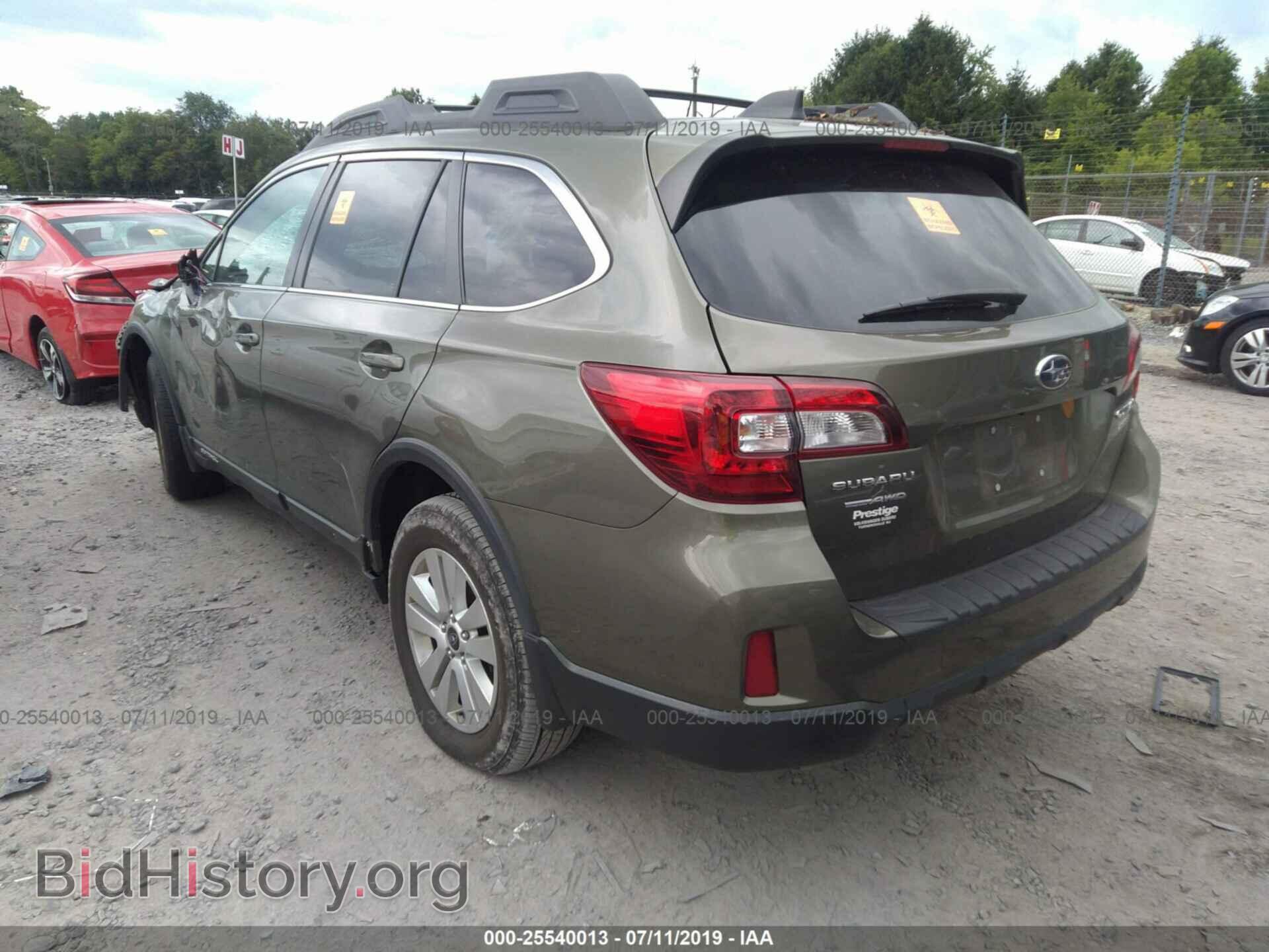 2017 SUBARU OUTBACK - VIN: 4S4BSADC8H3330908 - Фото 3