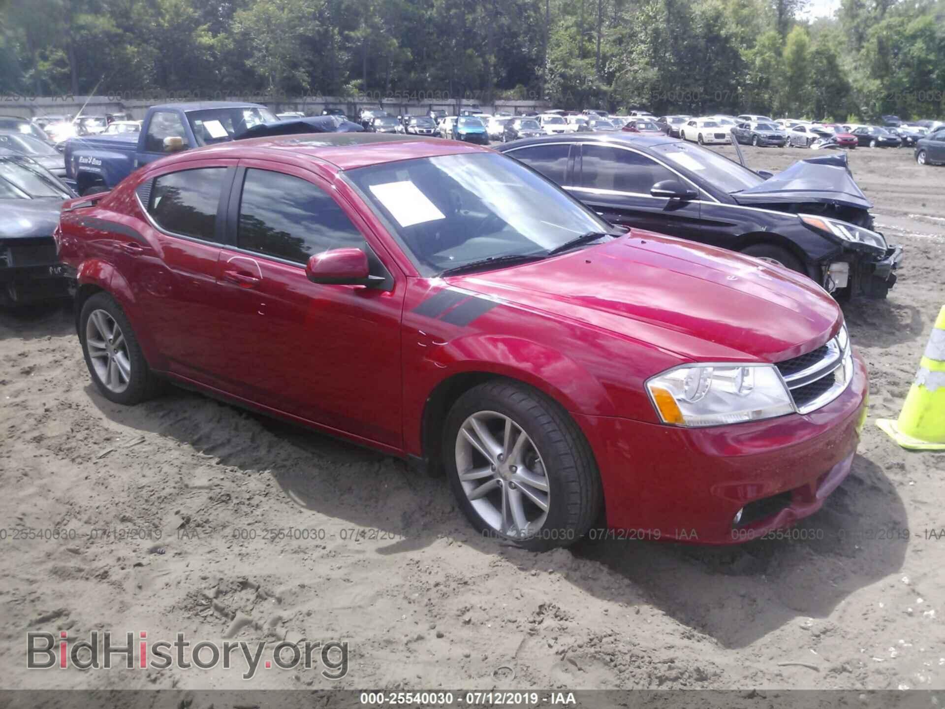 Photo 1C3CDZEG0CN126320 - DODGE AVENGER 2012