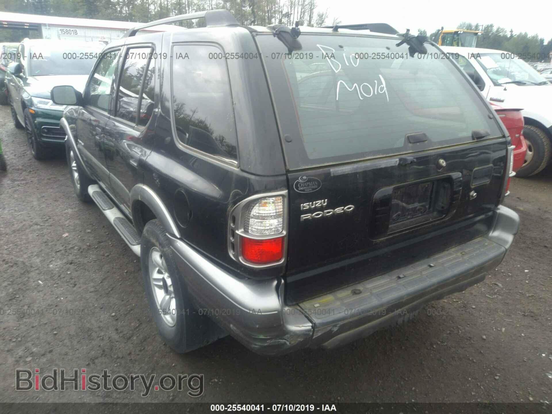 2003 ISUZU RODEO - VIN: 4S2CK58W234312321 - Фото 3