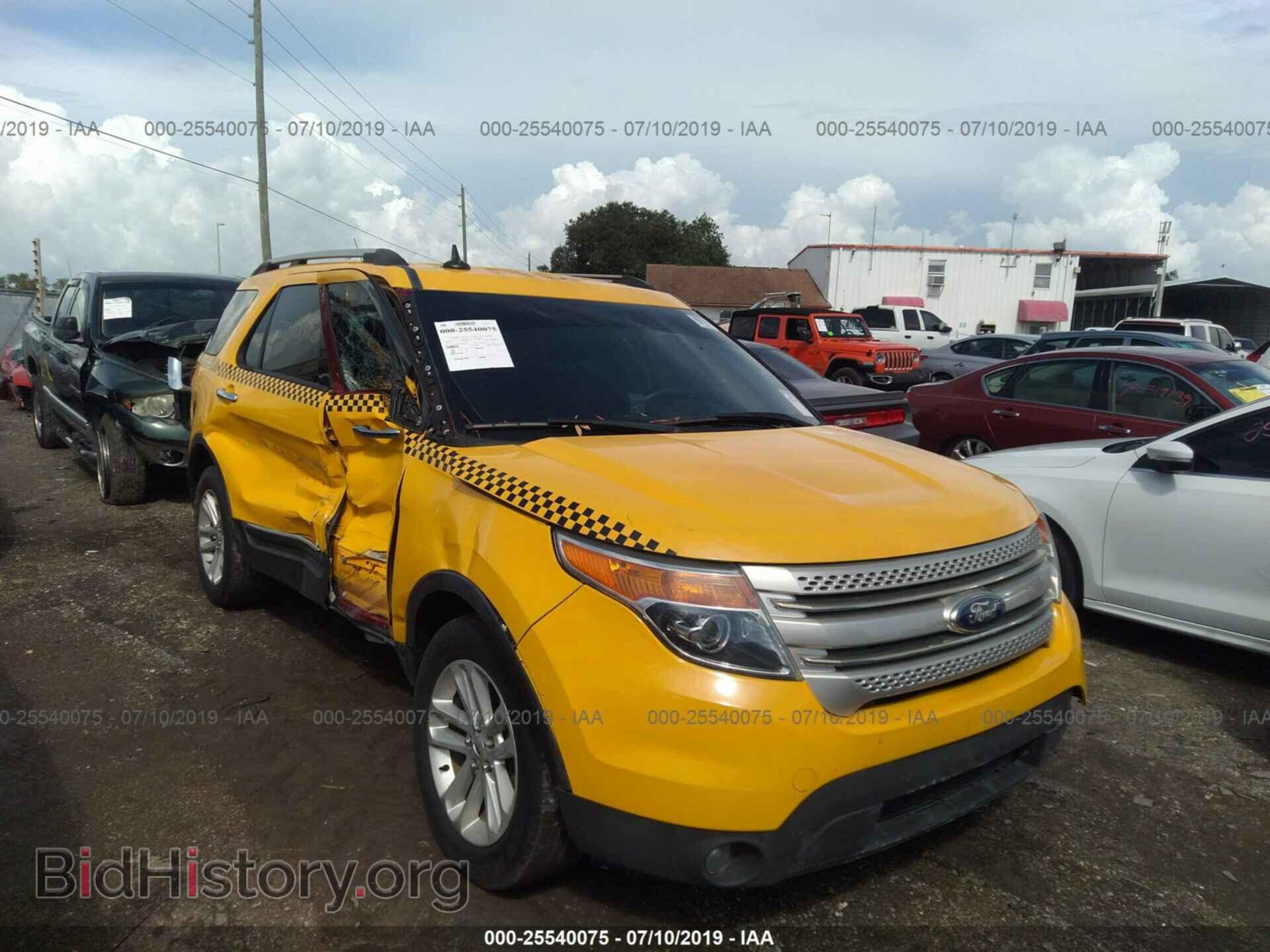 Photo 1FM5K7D82EGC55249 - FORD EXPLORER 2014