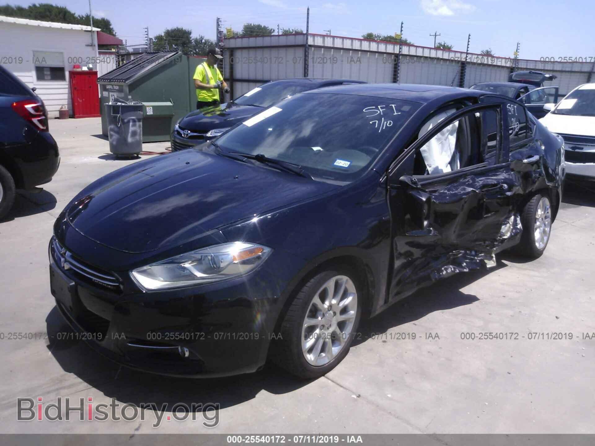 2013 DODGE DART - VIN: 1C3CDFCH9DD133929 - Фото 2