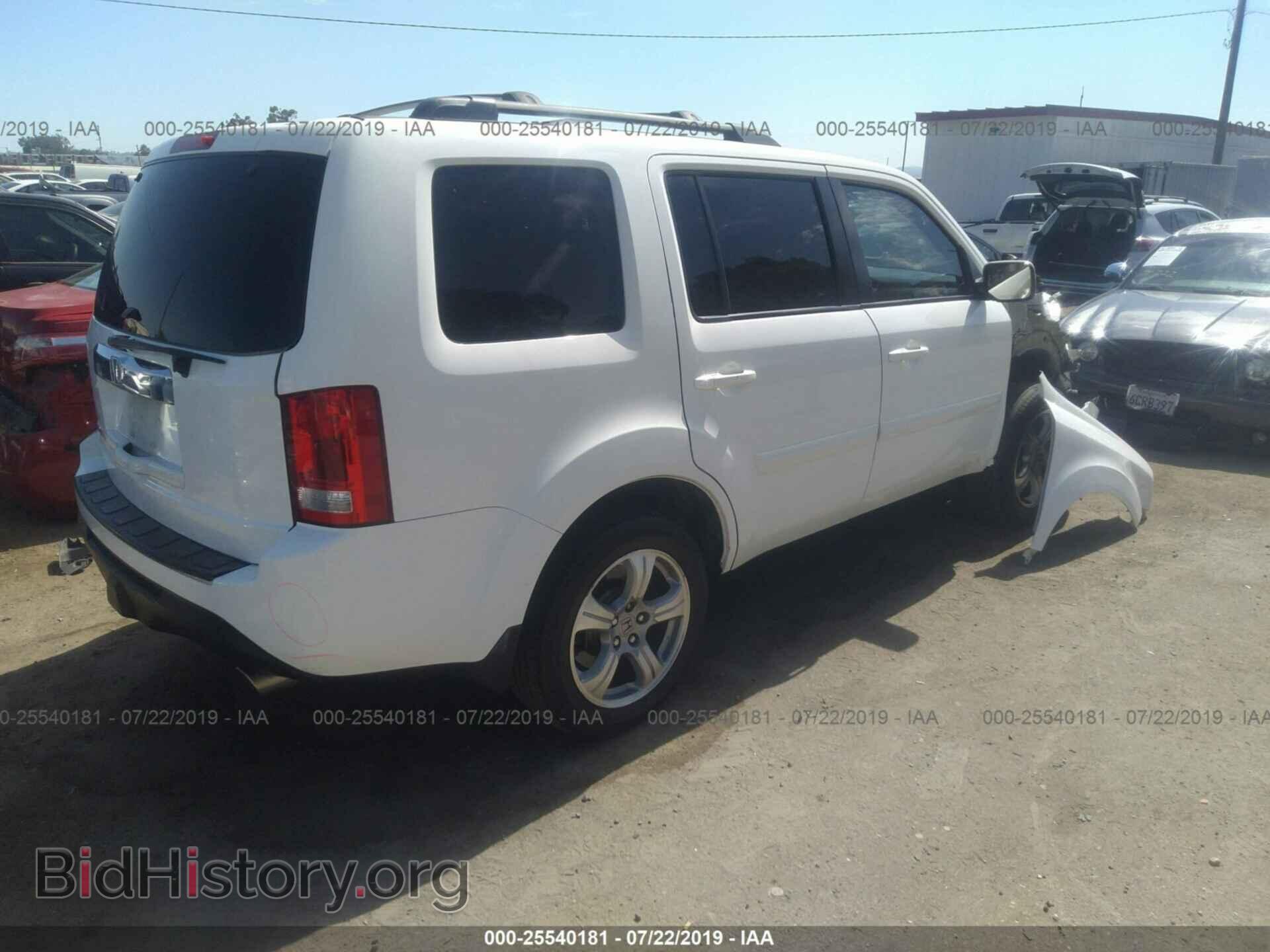 2012 HONDA PILOT - VIN: 5FNYF3H79CB005174 - Фото 4
