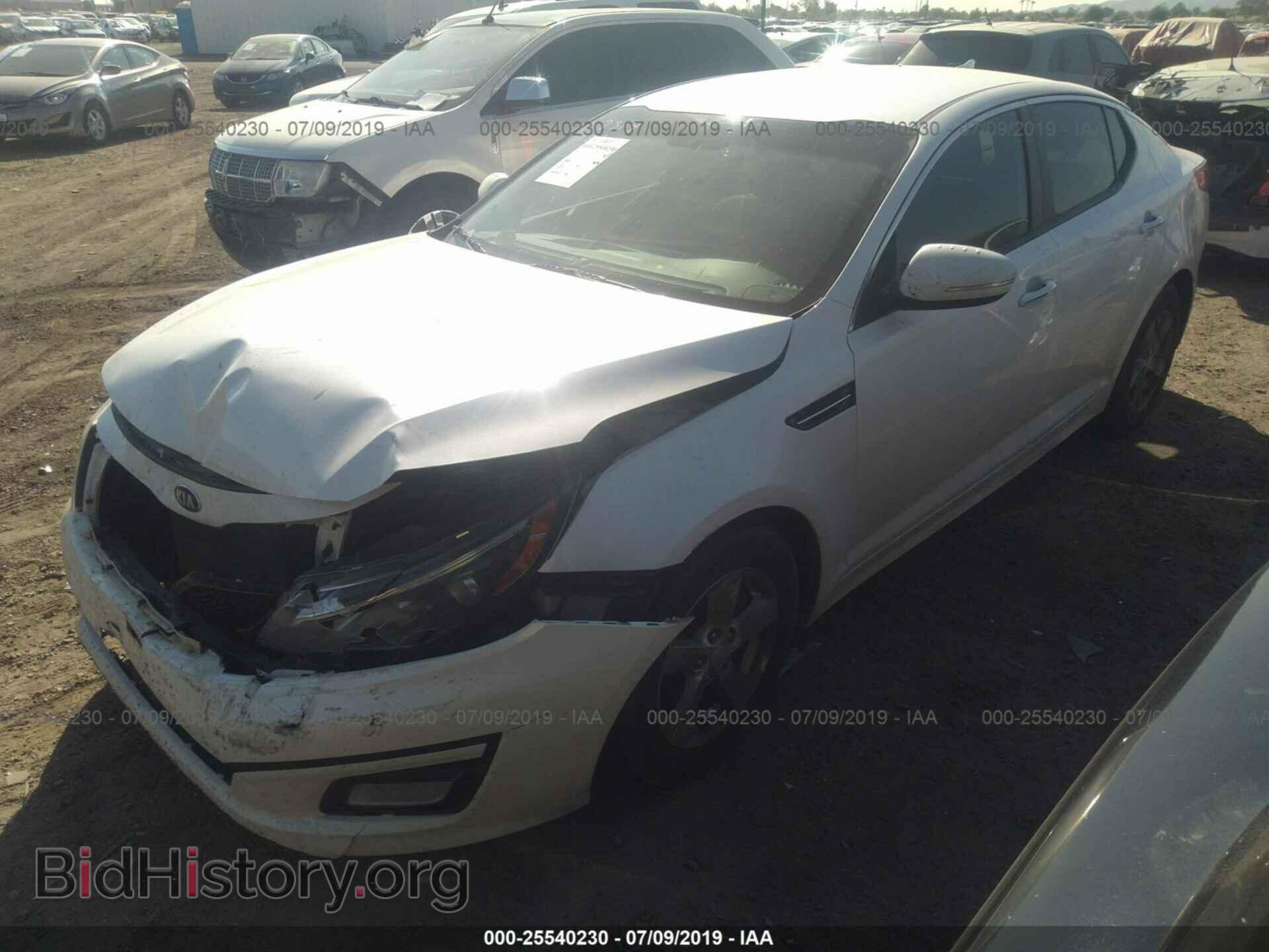 2014 KIA OPTIMA - VIN: KNAGM4A79E5475255 - Photo 2