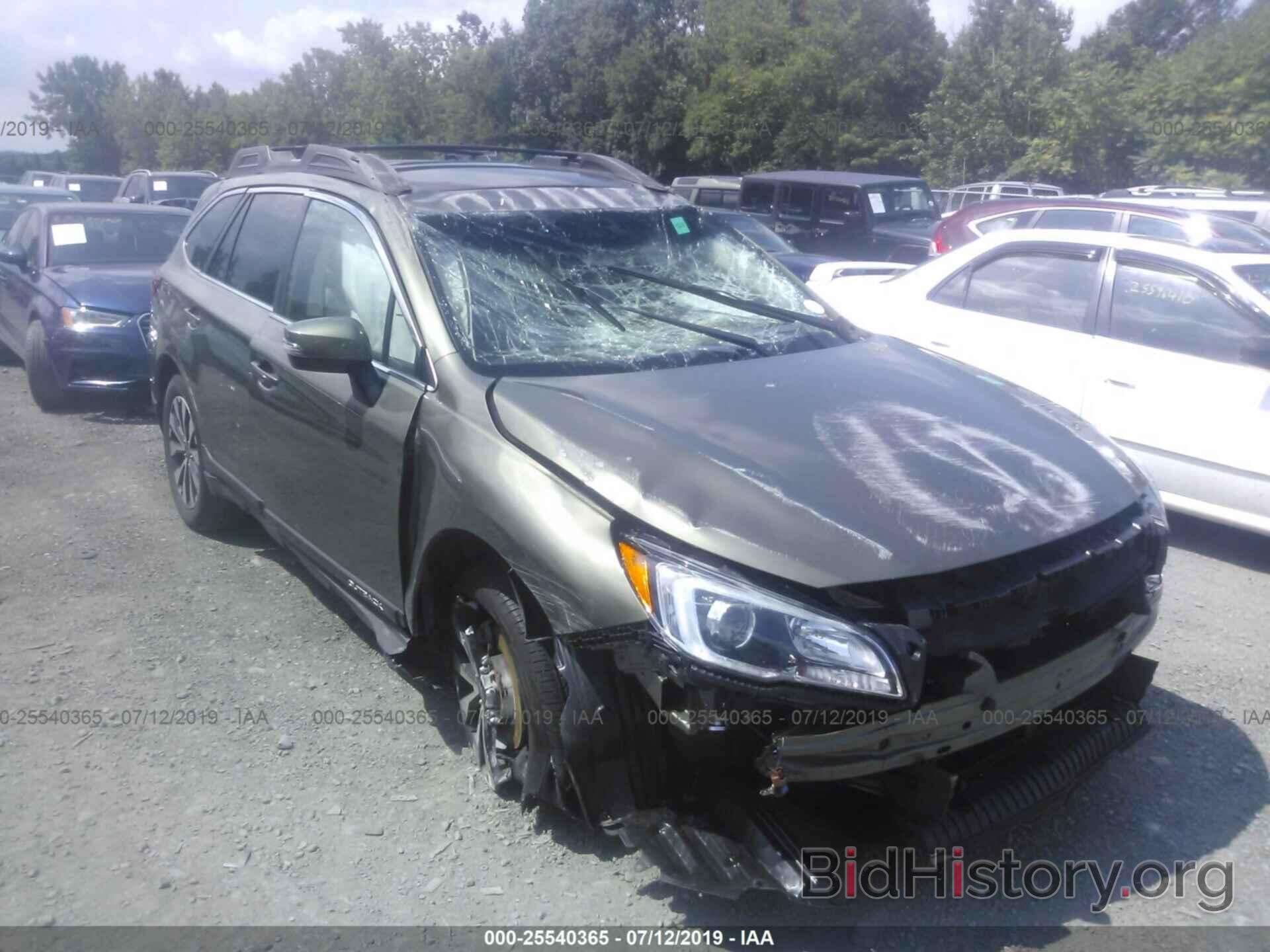 Photo 4S4BSALC6G3281840 - SUBARU OUTBACK 2016