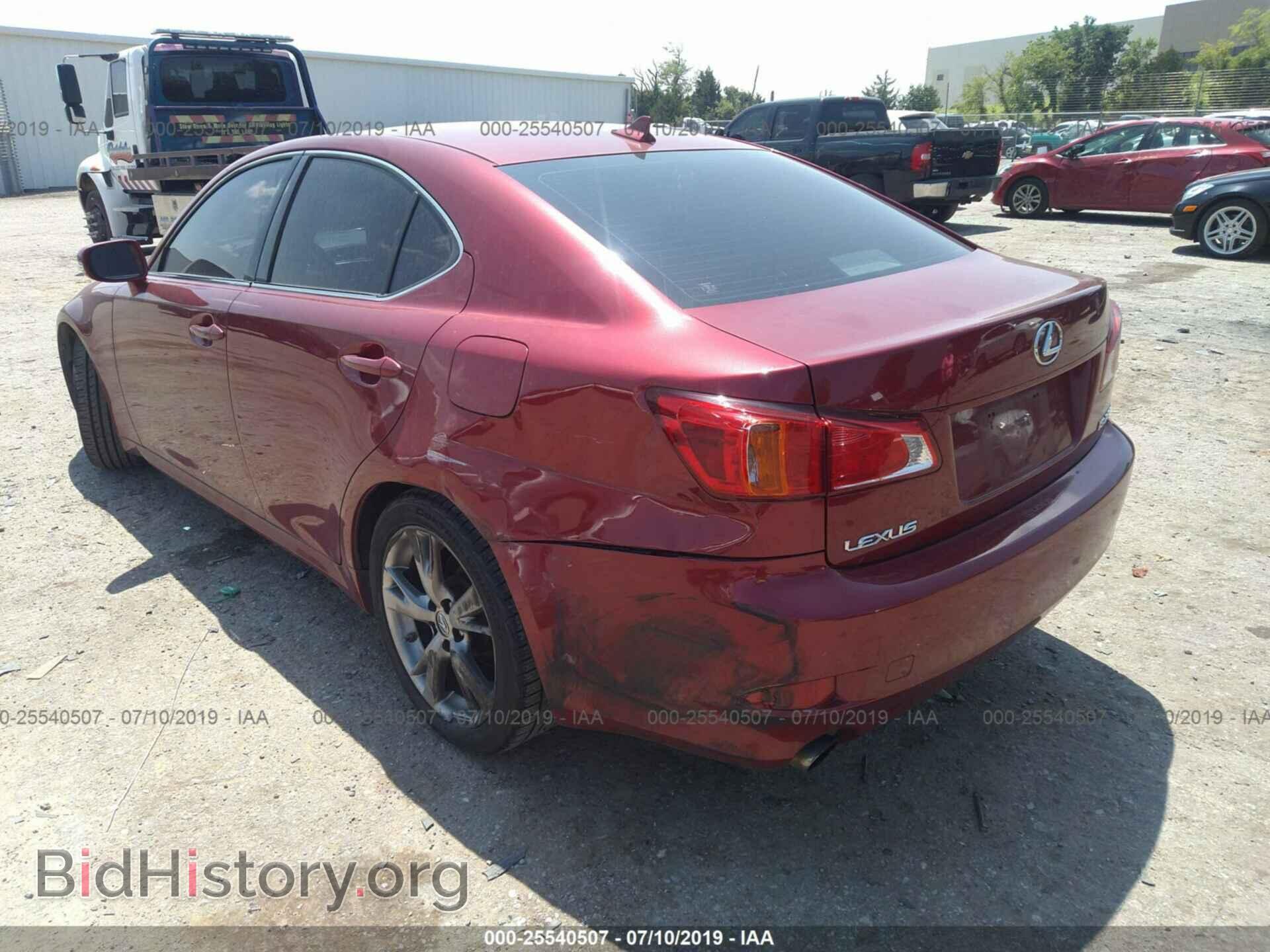 2009 LEXUS IS - VIN: JTHBK262092087132 - Фото 3