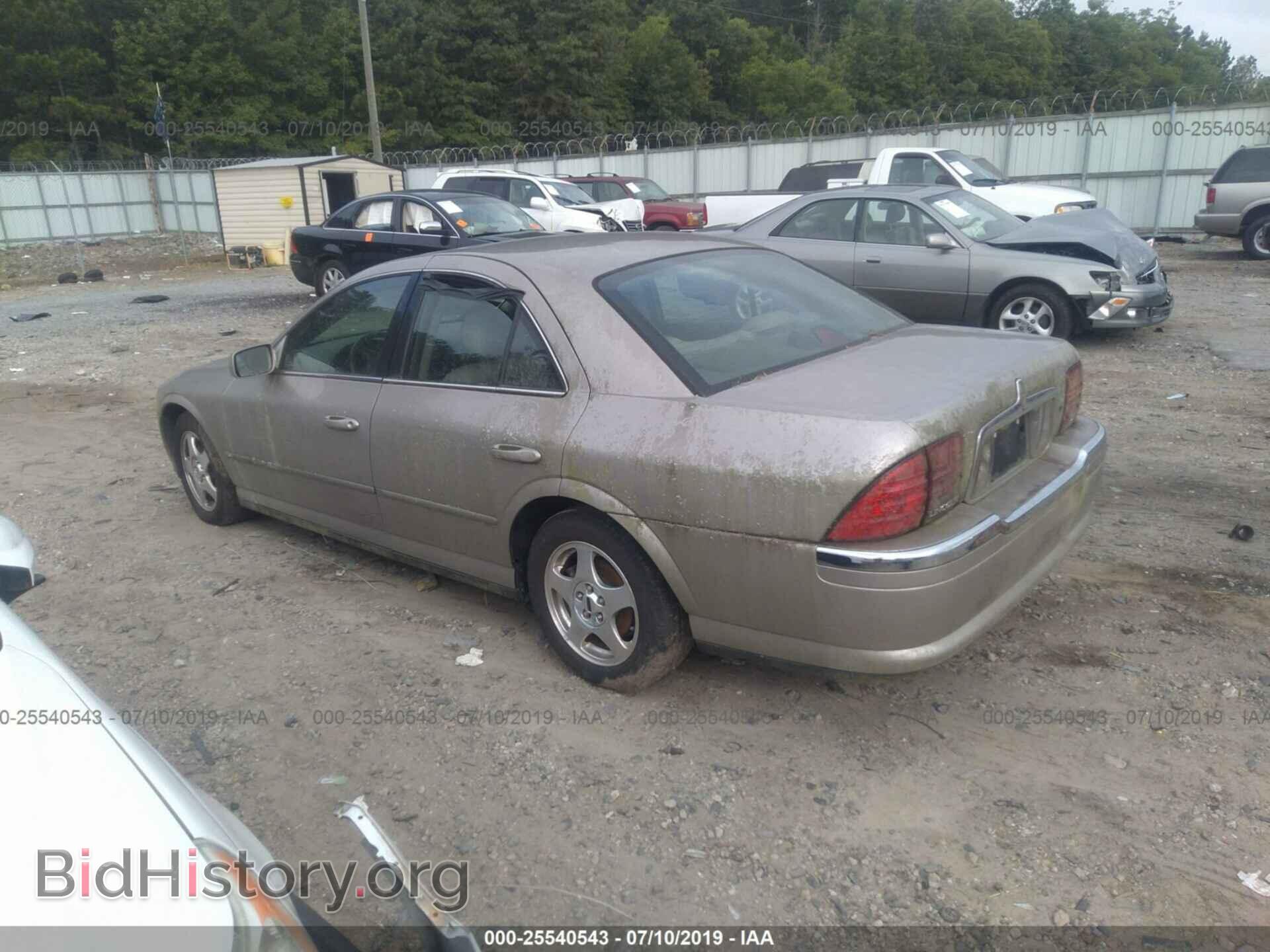 2000 LINCOLN LS - VIN: 1LNHM86S8YY804263 - Photo 3