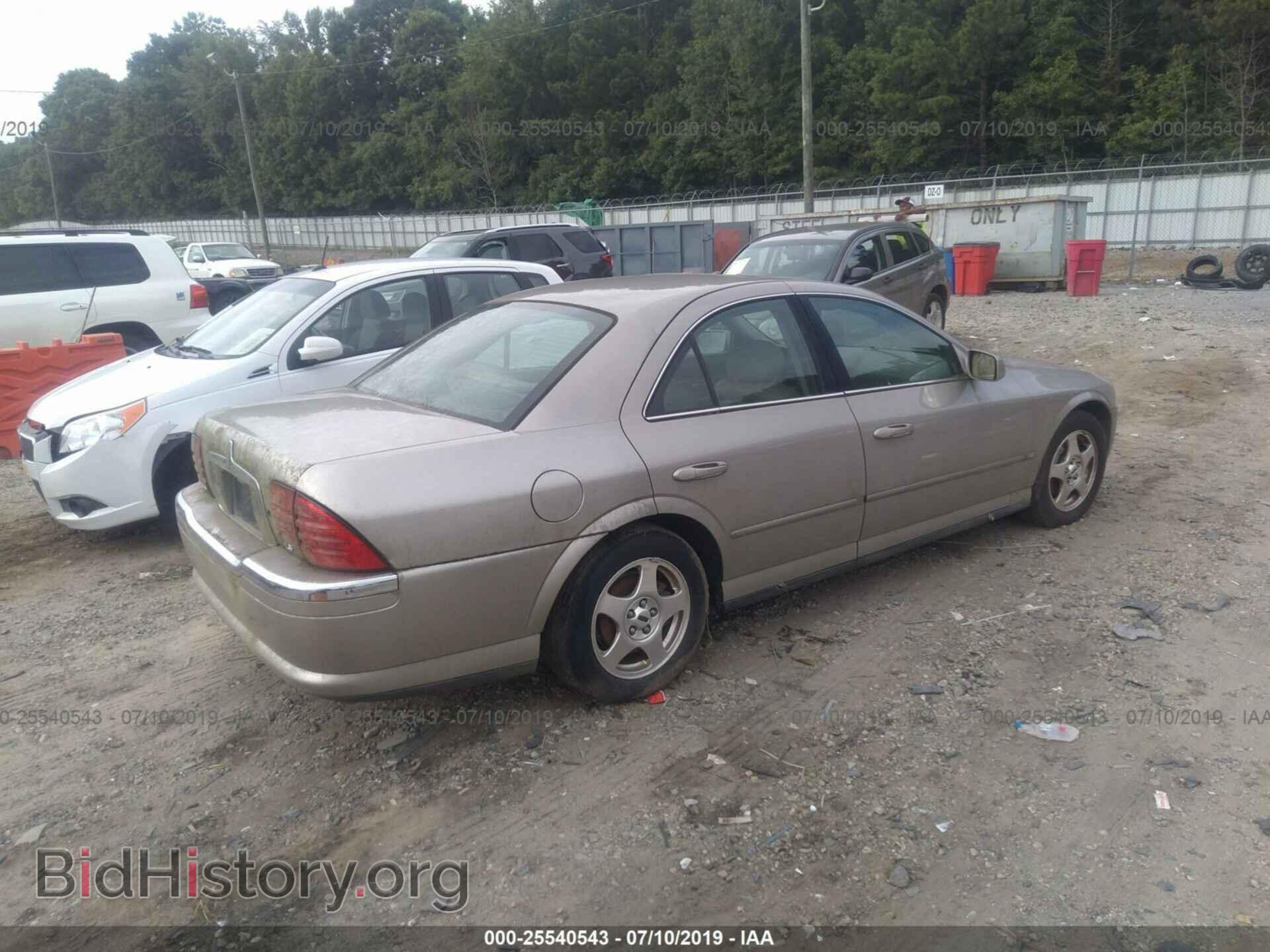 2000 LINCOLN LS - VIN: 1LNHM86S8YY804263 - Photo 4