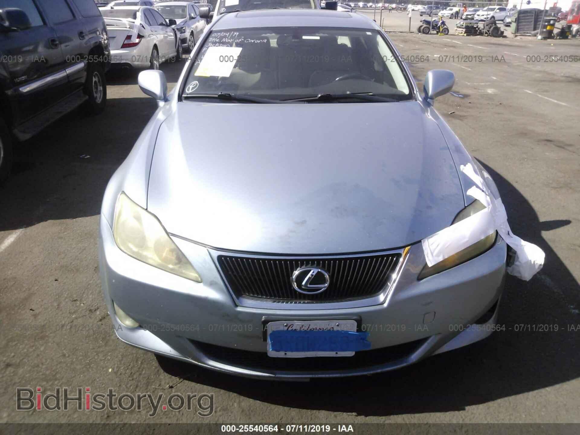2007 LEXUS IS - VIN: JTHBK262772031430 - Фото 6
