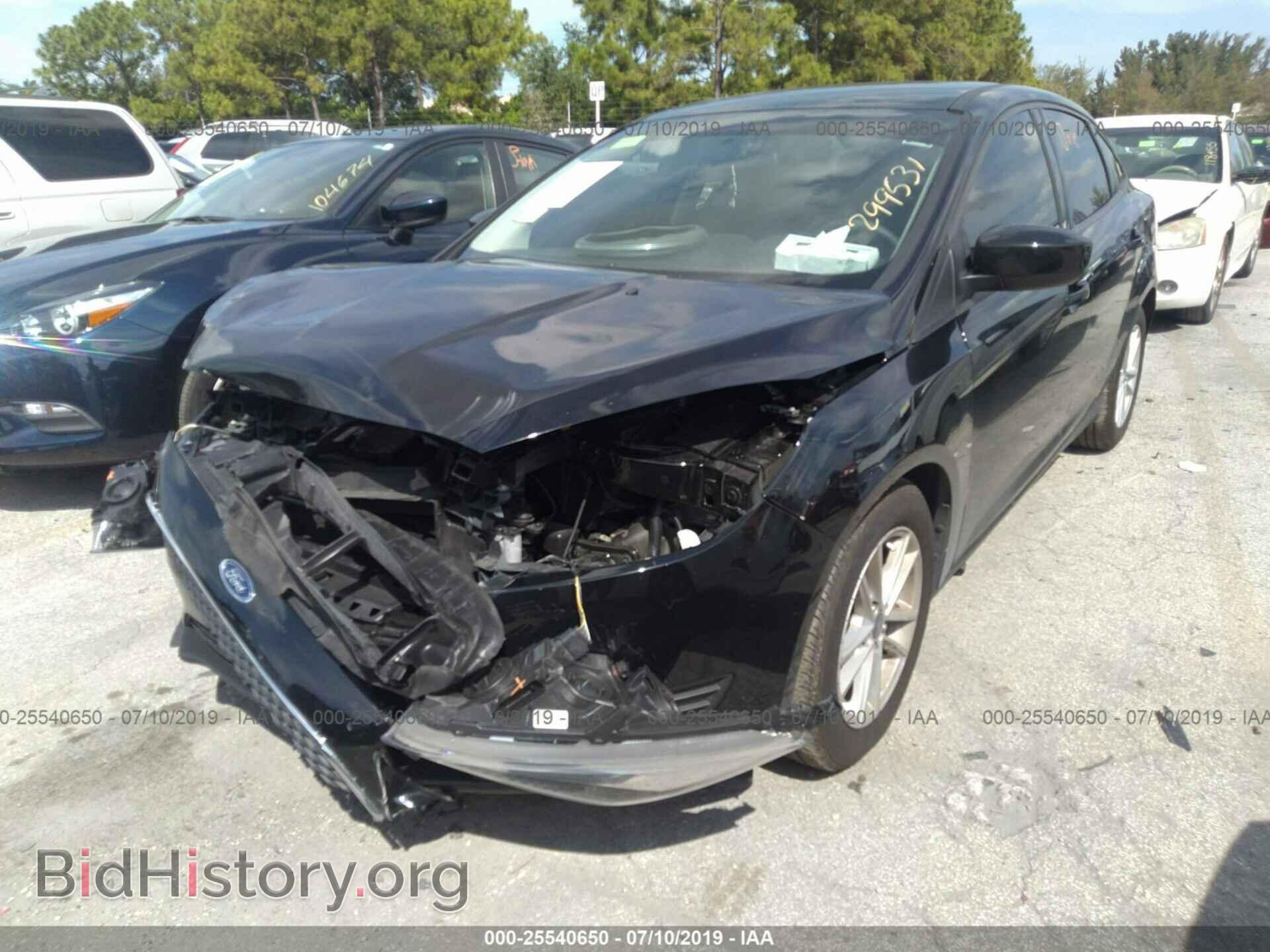 2018 FORD FOCUS - VIN: 1FADP3F23JL299531 - Фото 2