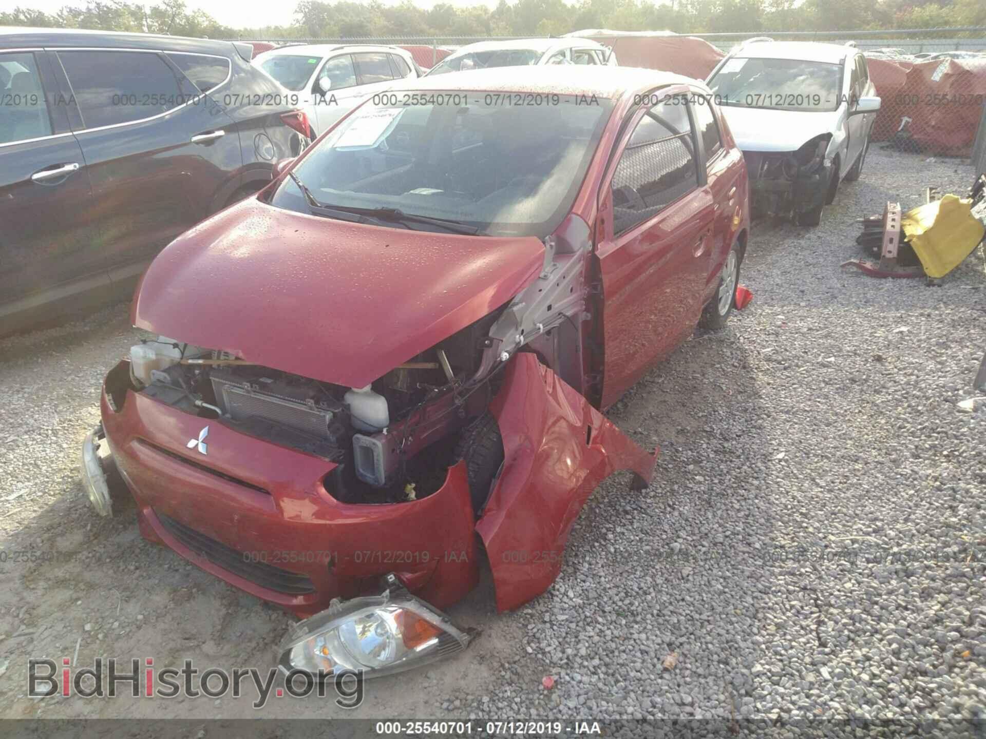 2015 MITSUBISHI MIRAGE - VIN: ML32A4HJ2FH006910 - Фото 2