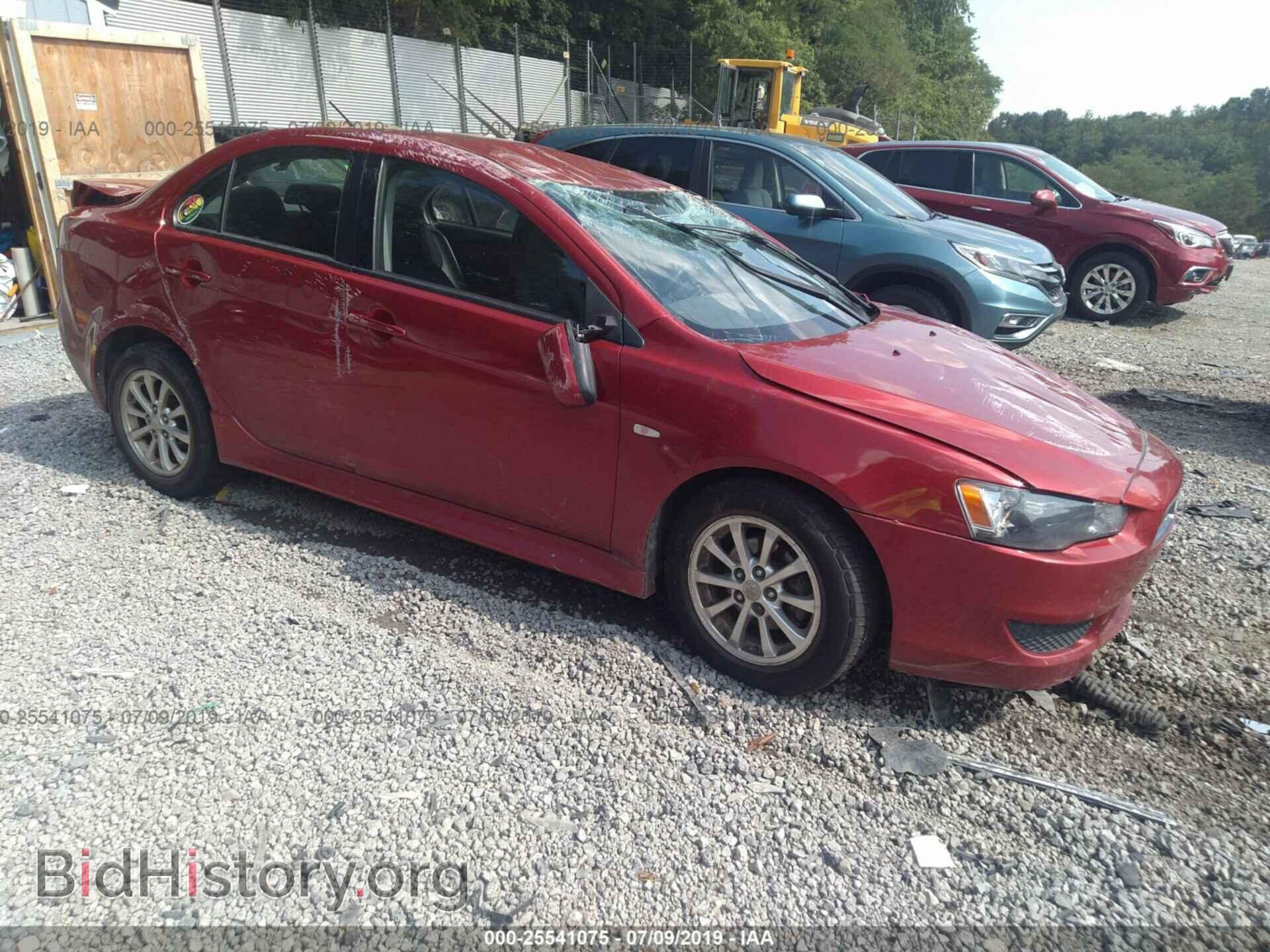 Photo JA32U2FU9DU022238 - MITSUBISHI LANCER 2013