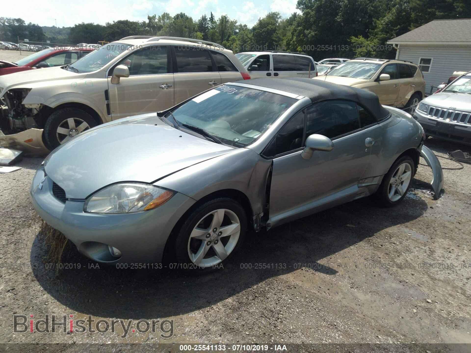 2007 MITSUBISHI ECLIPSE - VIN: 4A3AL25F17E046256 - Photo 2
