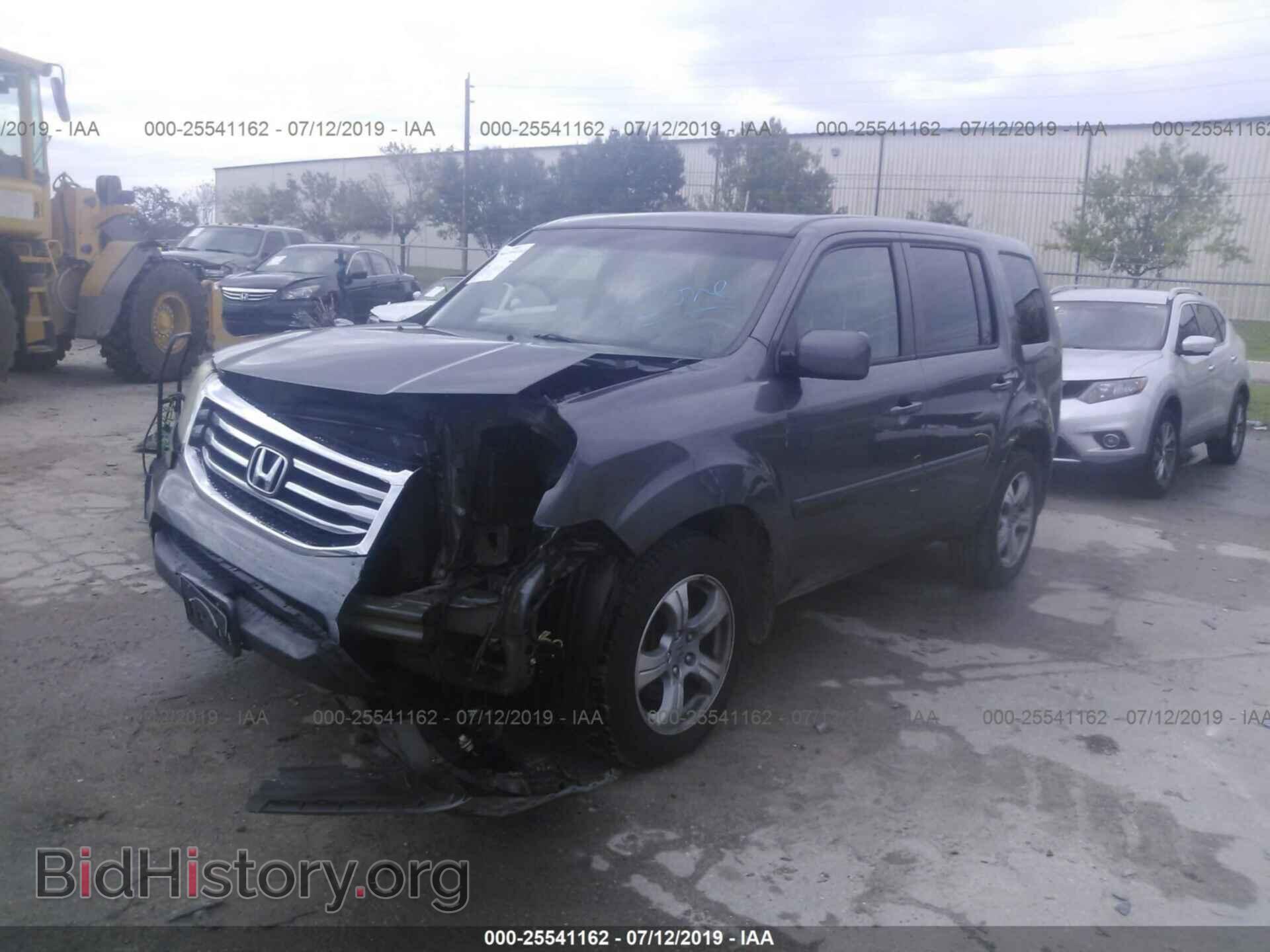 2012 HONDA PILOT - VIN: 5FNYF3H42CB043903 - Фото 2