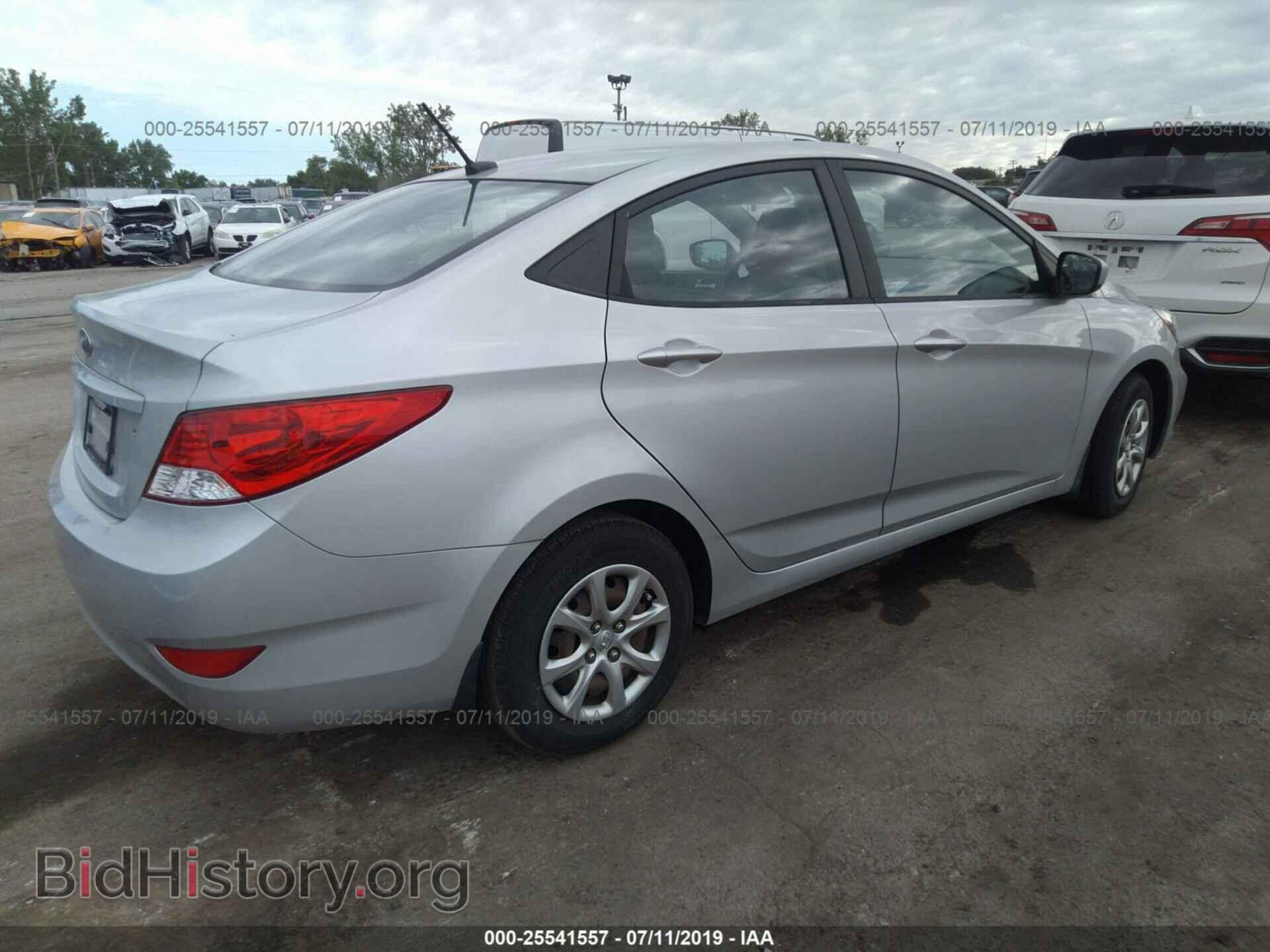2013 HYUNDAI ACCENT - VIN: KMHCT4AE6DU293614 - Фото 4