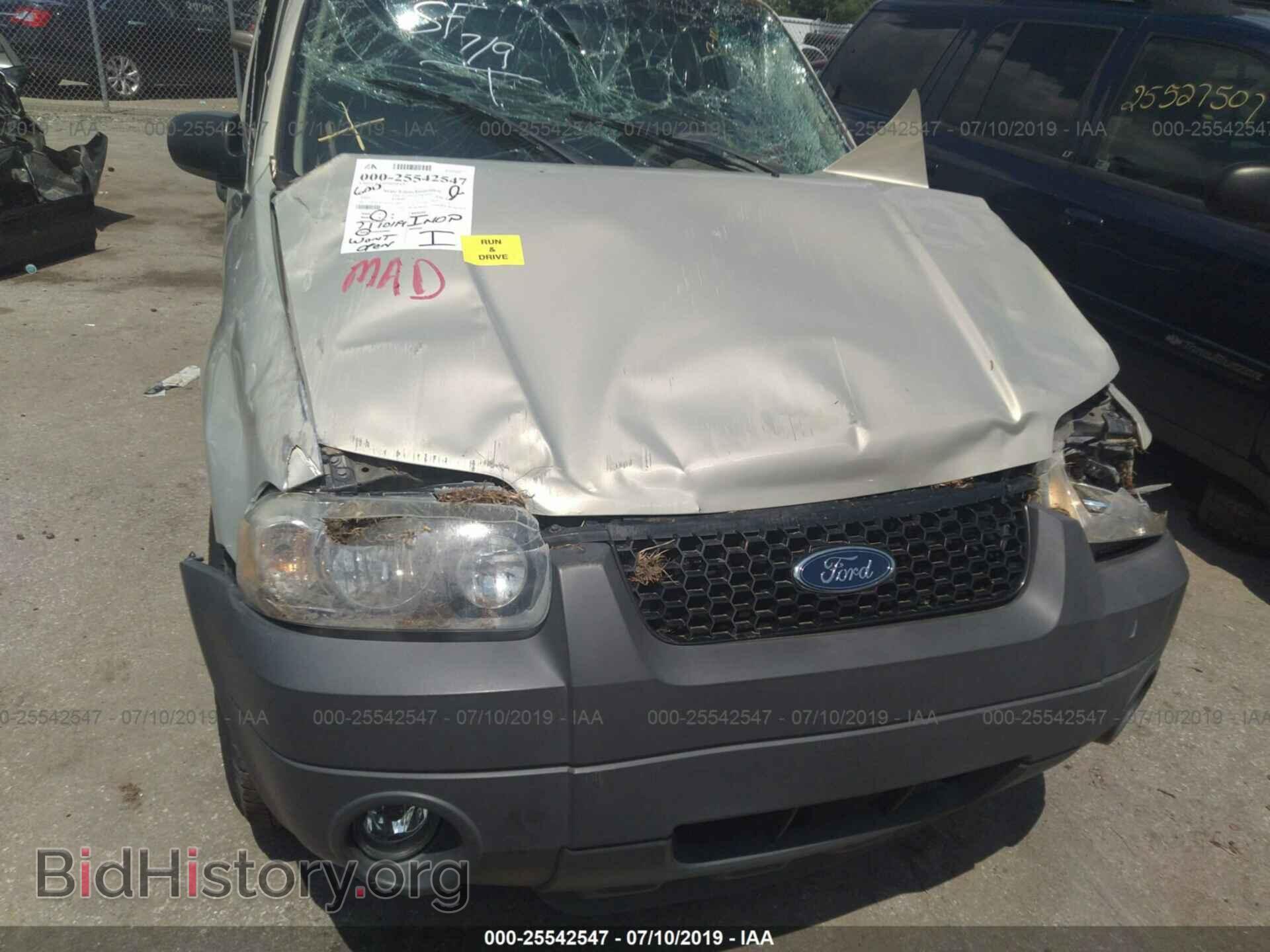 2005 FORD ESCAPE - VIN: 1FMYU03105DA12009 - Фото 6