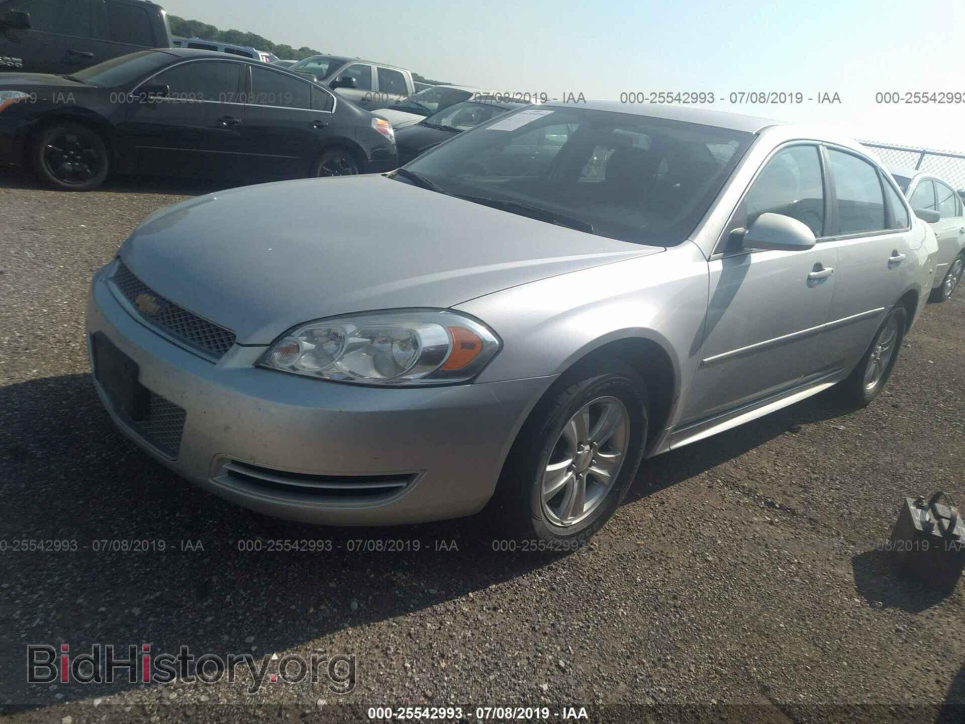 2013 CHEVROLET IMPALA - VIN: 2G1WF5E33D1265670 - Фото 2
