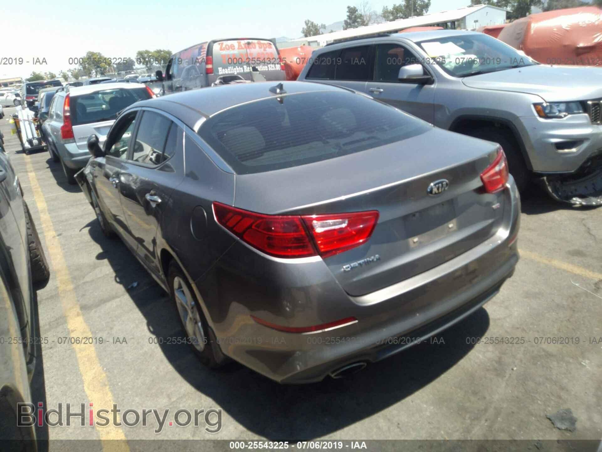 2015 KIA OPTIMA - VIN: 5XXGM4A76FG369894 - Фото 3