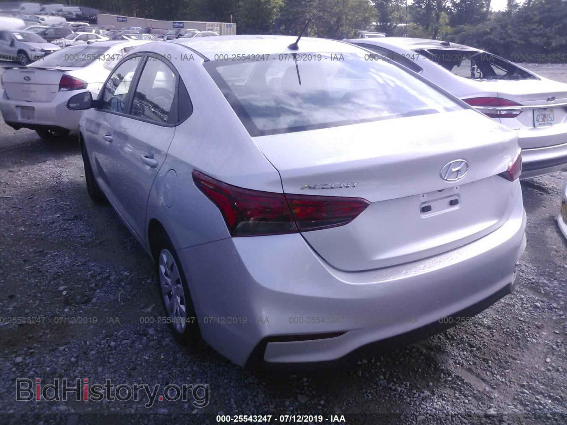 2019 HYUNDAI ACCENT - VIN: 3KPC24A35KE080008 - Фото 3