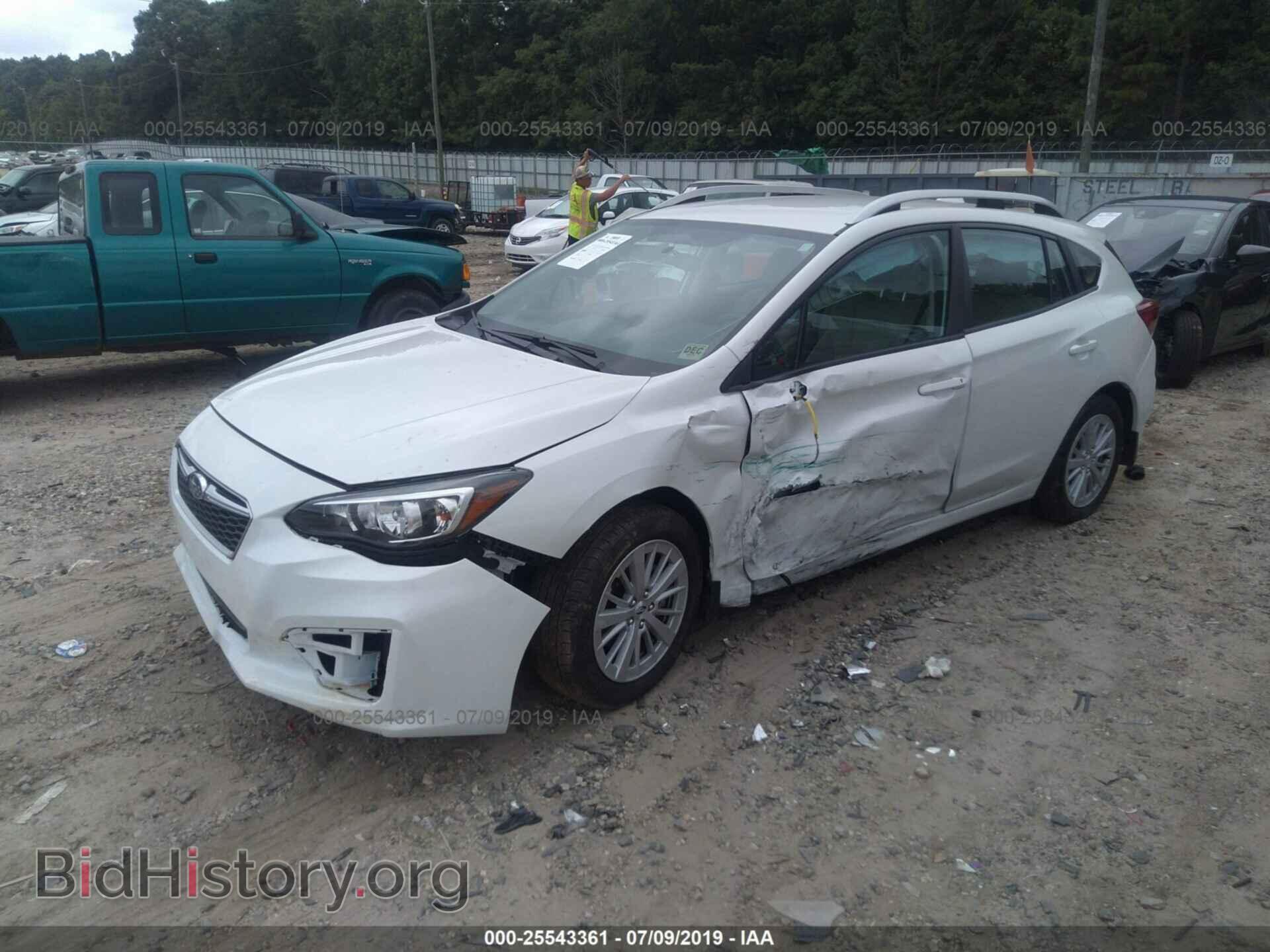 2018 SUBARU IMPREZA - VIN: 4S3GTAB61J3710196 - Фото 2