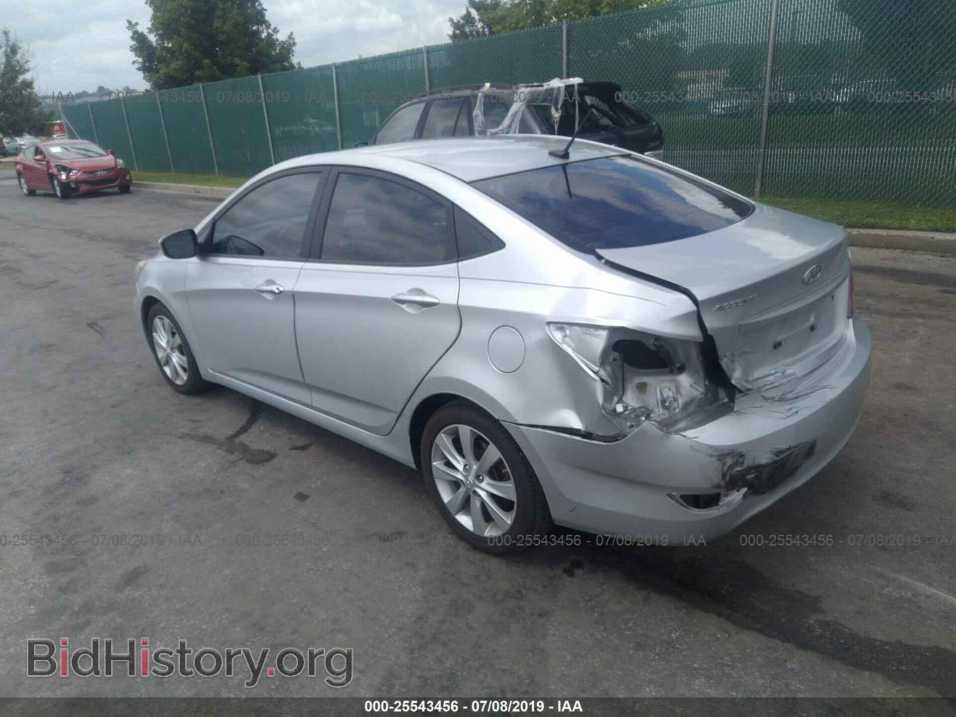 2012 HYUNDAI ACCENT - VIN: KMHCU4AE3CU069955 - Фото 3