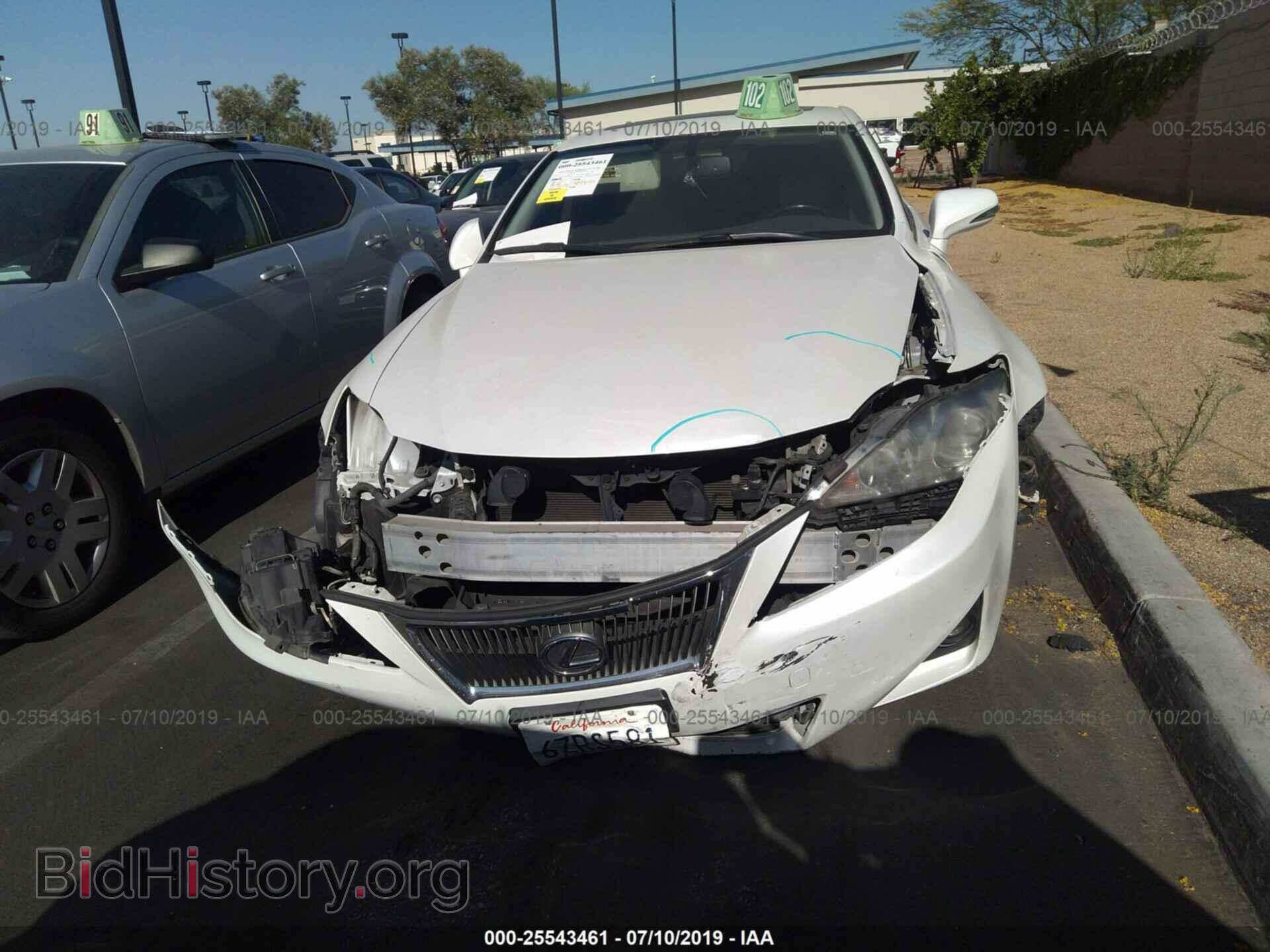 2013 LEXUS IS - VIN: JTHBF5C21D5187662 - Фото 6