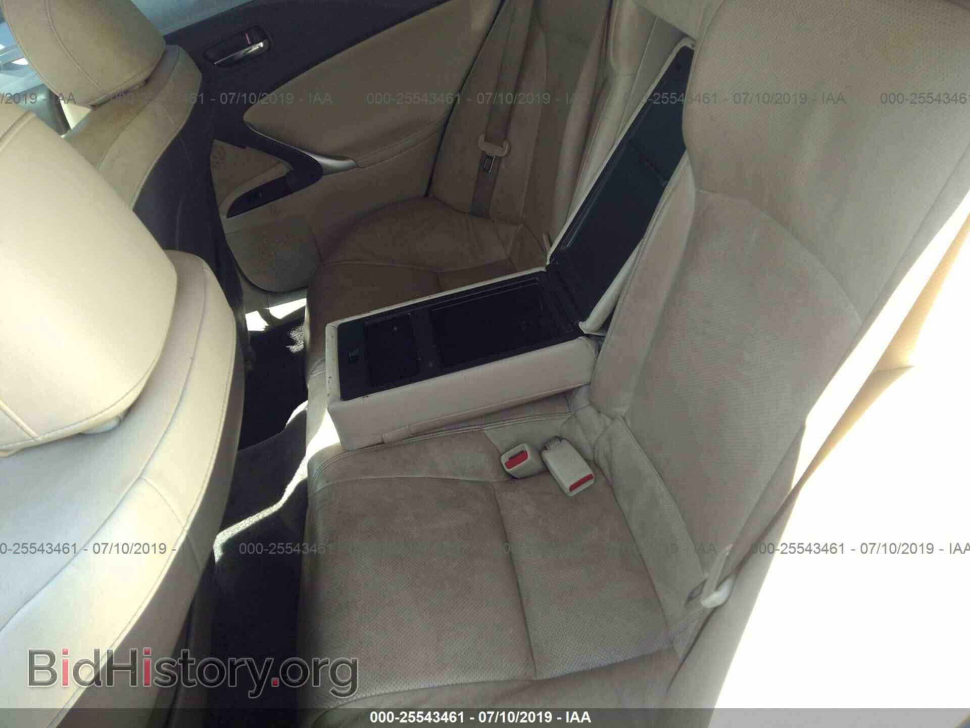 2013 LEXUS IS - VIN: JTHBF5C21D5187662 - Фото 8