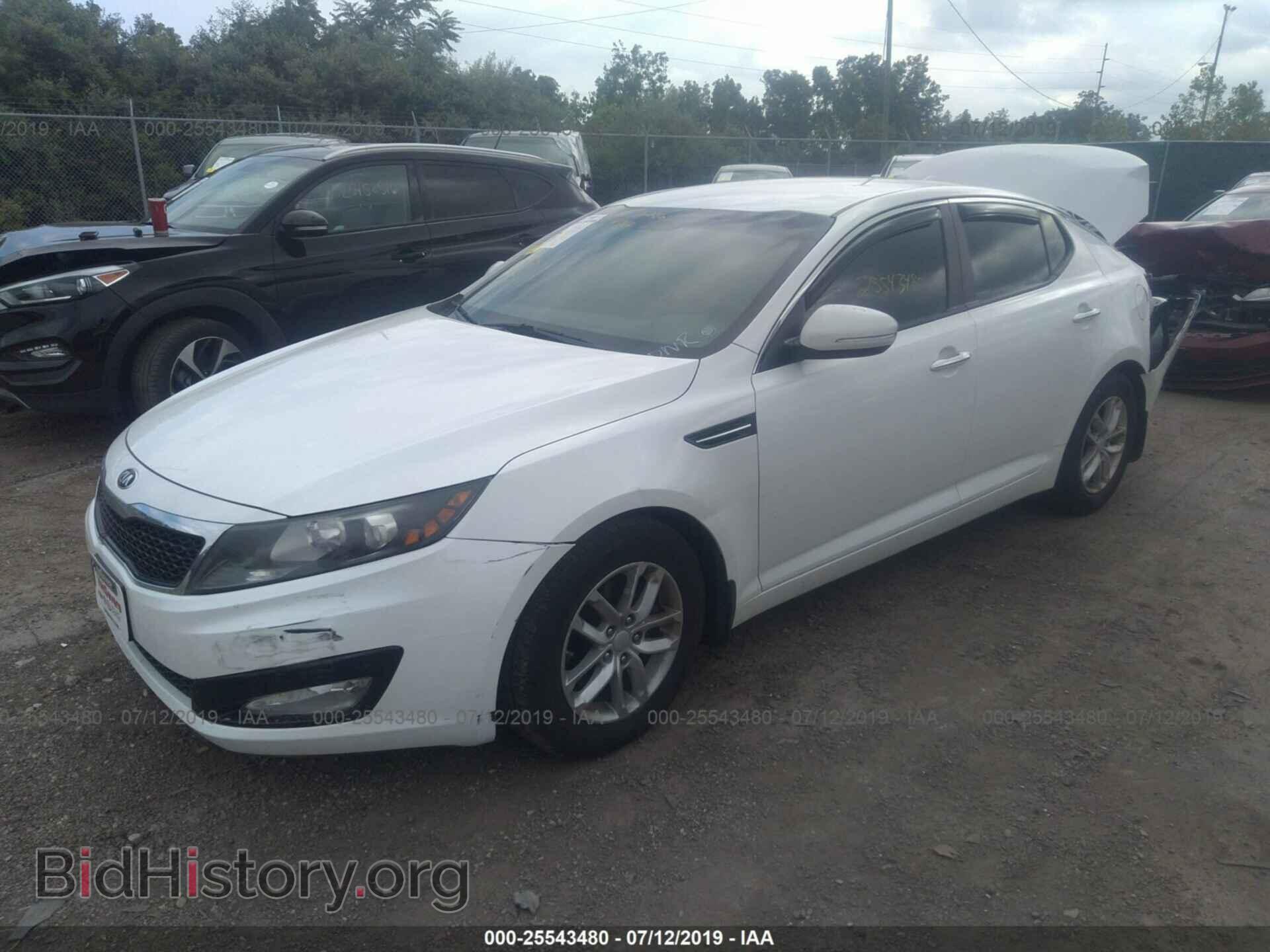 2013 KIA OPTIMA - VIN: KNAGM4A76D5430739 - Фото 2