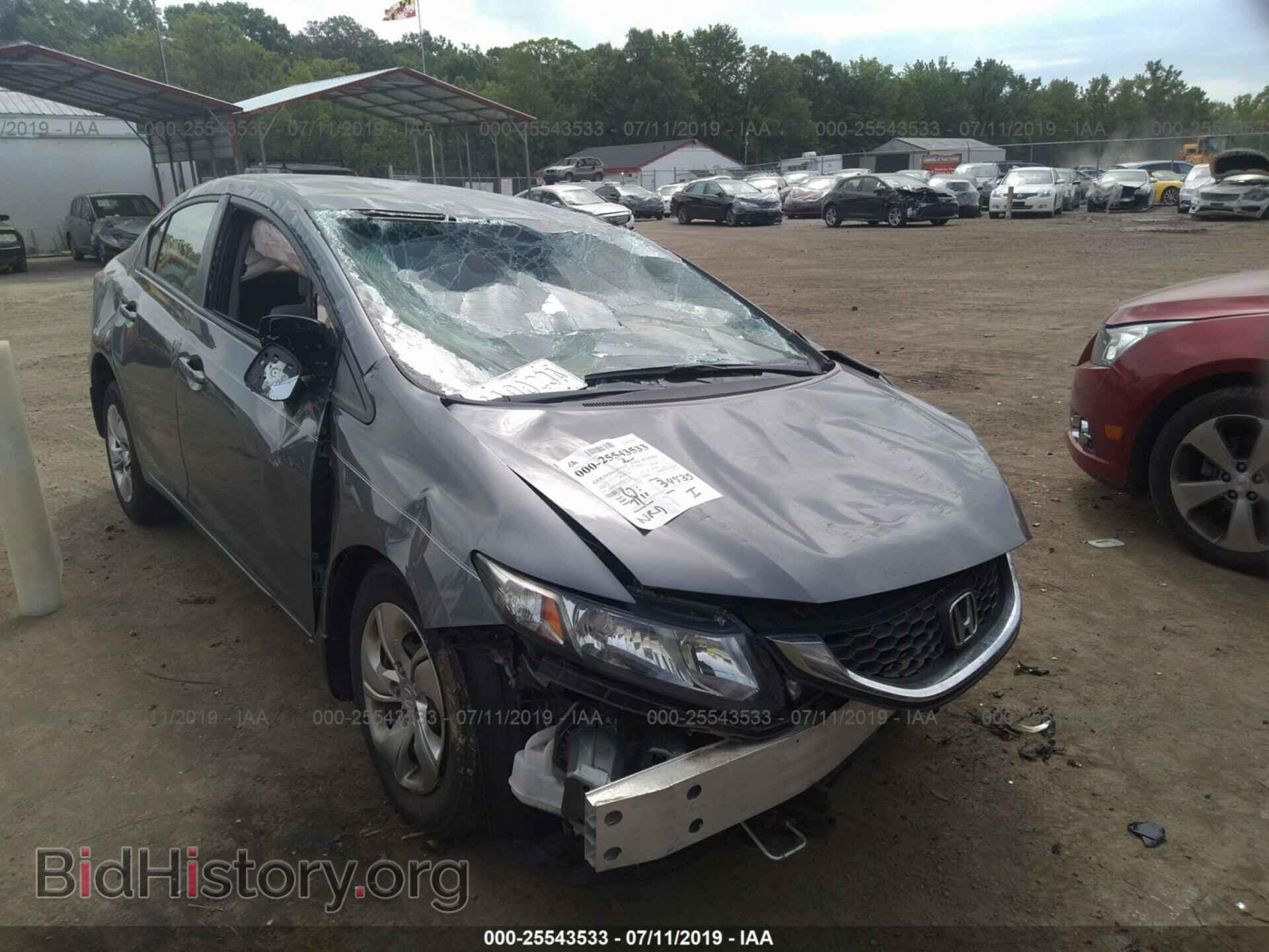 Фотография 19XFB2F53DE089532 - HONDA CIVIC 2013
