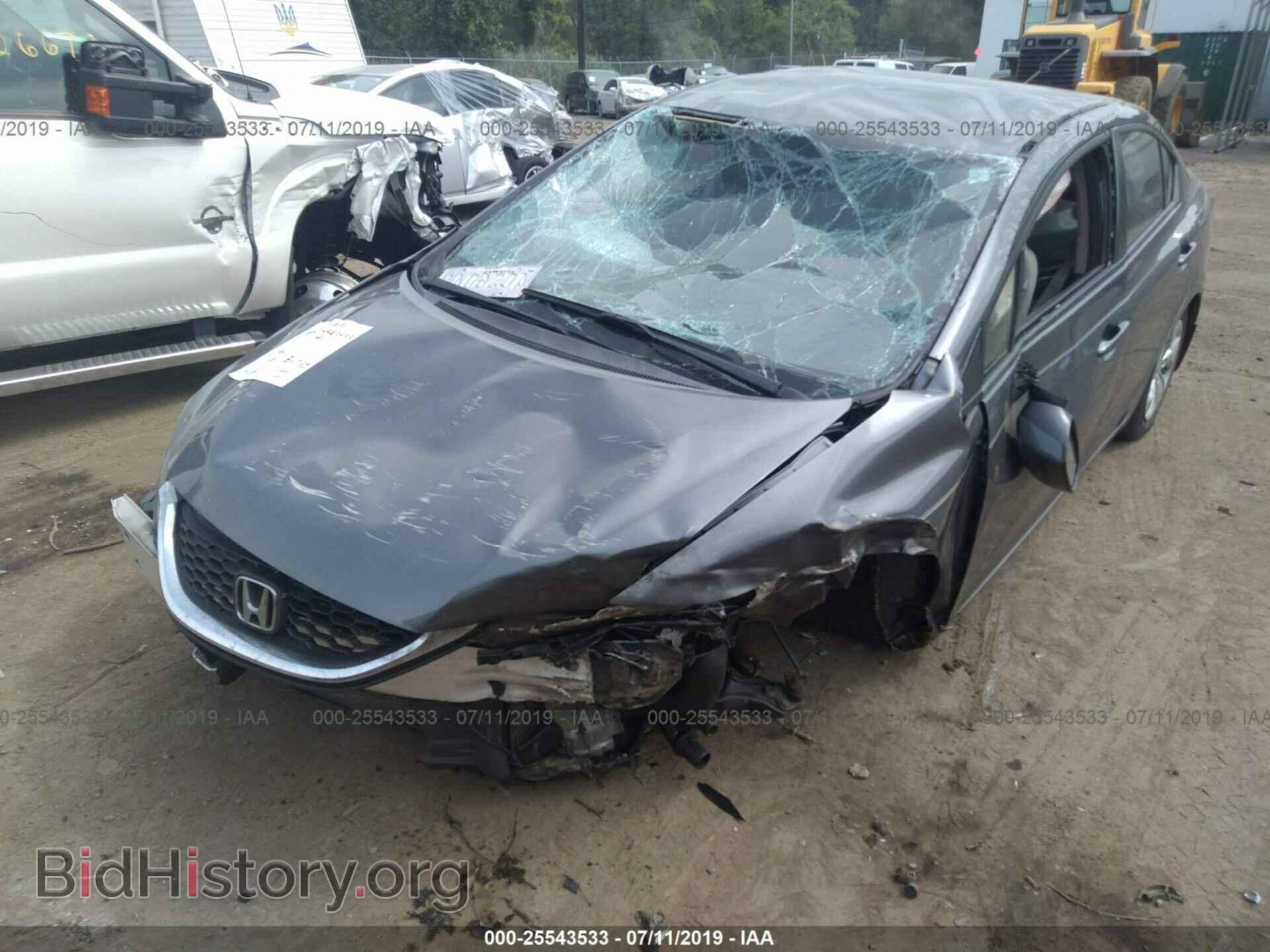 2013 HONDA CIVIC - VIN: 19XFB2F53DE089532 - Фото 2