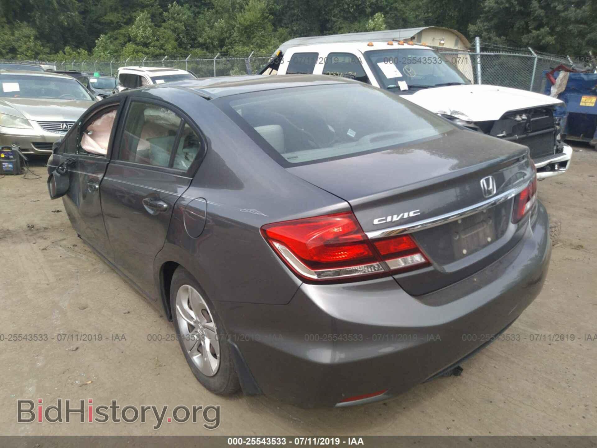 2013 HONDA CIVIC - VIN: 19XFB2F53DE089532 - Фото 3