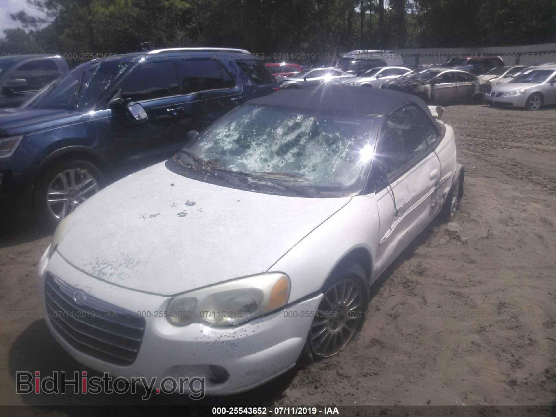 2004 CHRYSLER SEBRING - VIN: 1C3EL55R14N357413 - Photo 2