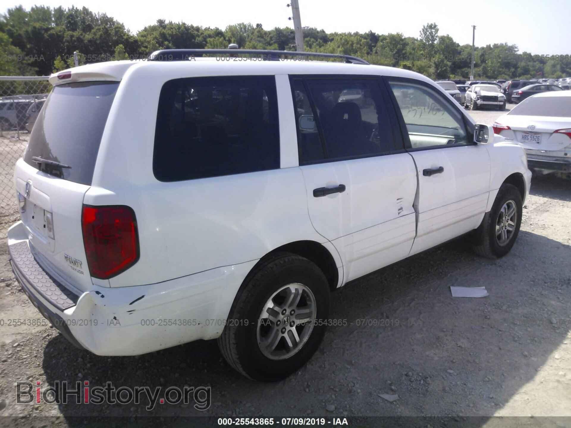 2005 HONDA PILOT - VIN: 5FNYF18635B059732 - Photo 4