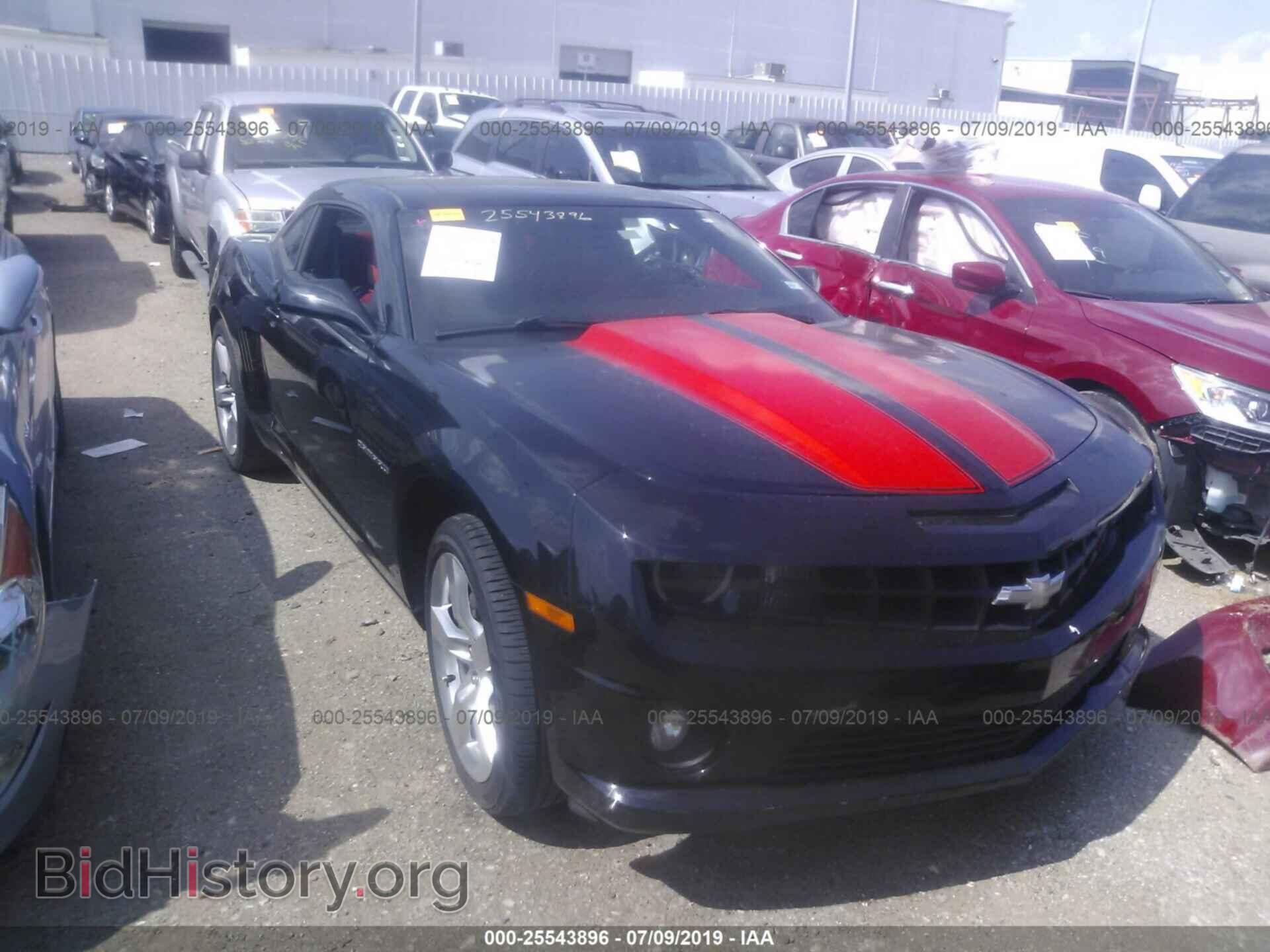Photo 2G1FK1EJ6C9141945 - CHEVROLET CAMARO 2012