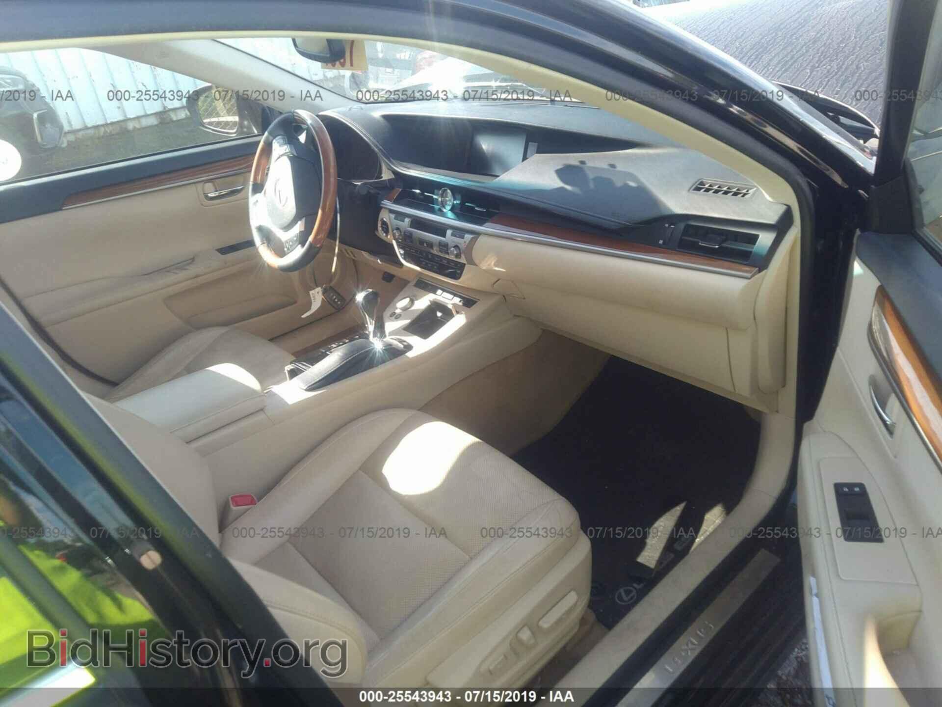 2013 LEXUS ES - VIN: JTHBW1GG7D2036051 - Фото 5