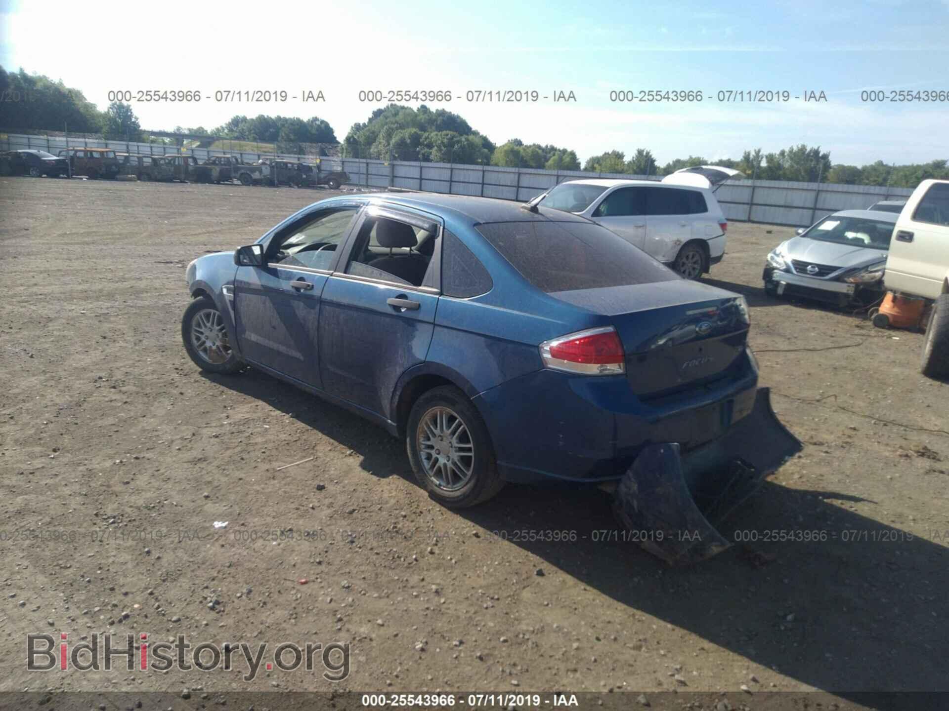 2008 FORD FOCUS - VIN: 1FAHP35N68W190227 - Фото 3