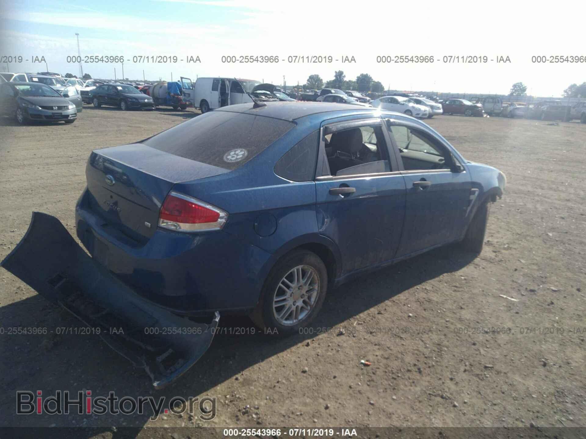 2008 FORD FOCUS - VIN: 1FAHP35N68W190227 - Фото 4